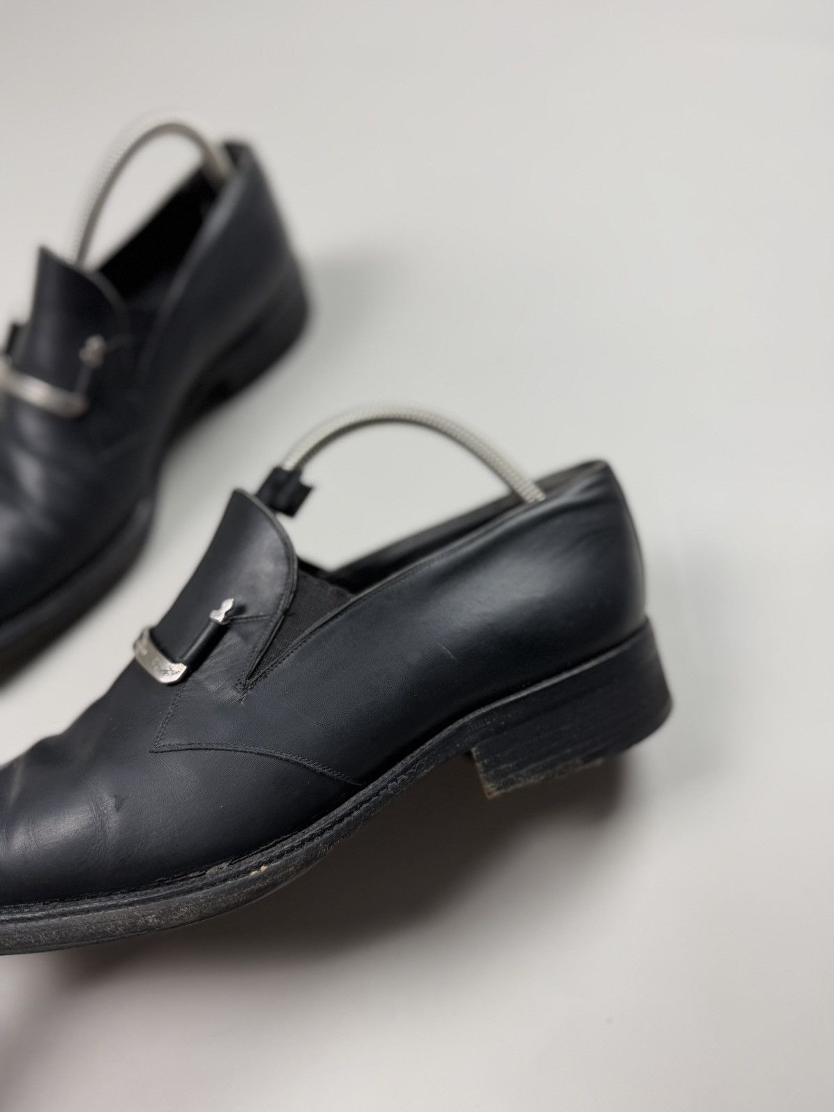 Vintage Cesare Paciotti Vintage Men’s Leather Formal Loafers Shoes Size US 8 / EU 41 - 18 Thumbnail