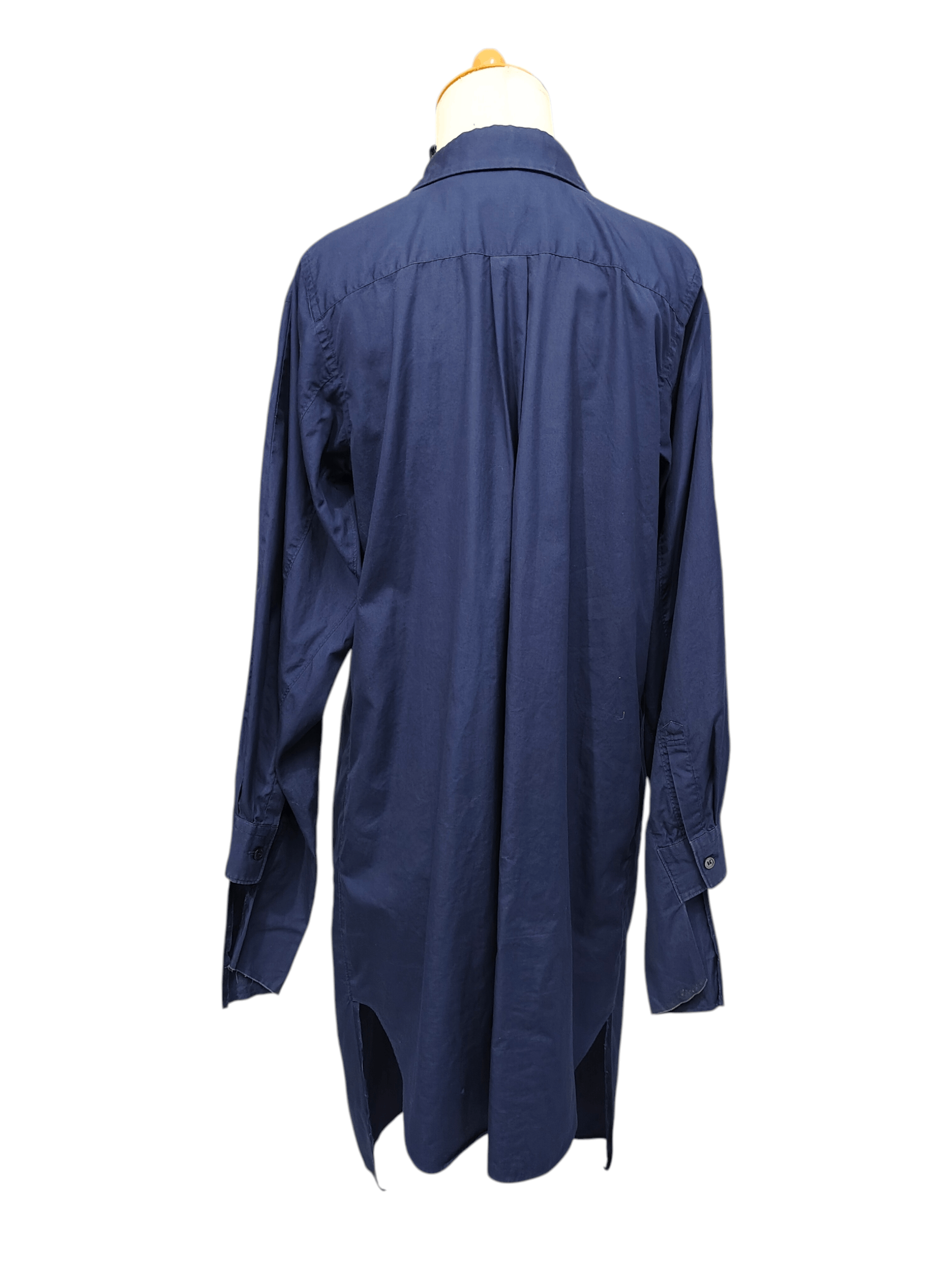 Comme des Garcons AD18 CDG-Minimal Deconstructed Split Docking Oversized Shirt Size L / US 10 / IT 46 - 8 Thumbnail