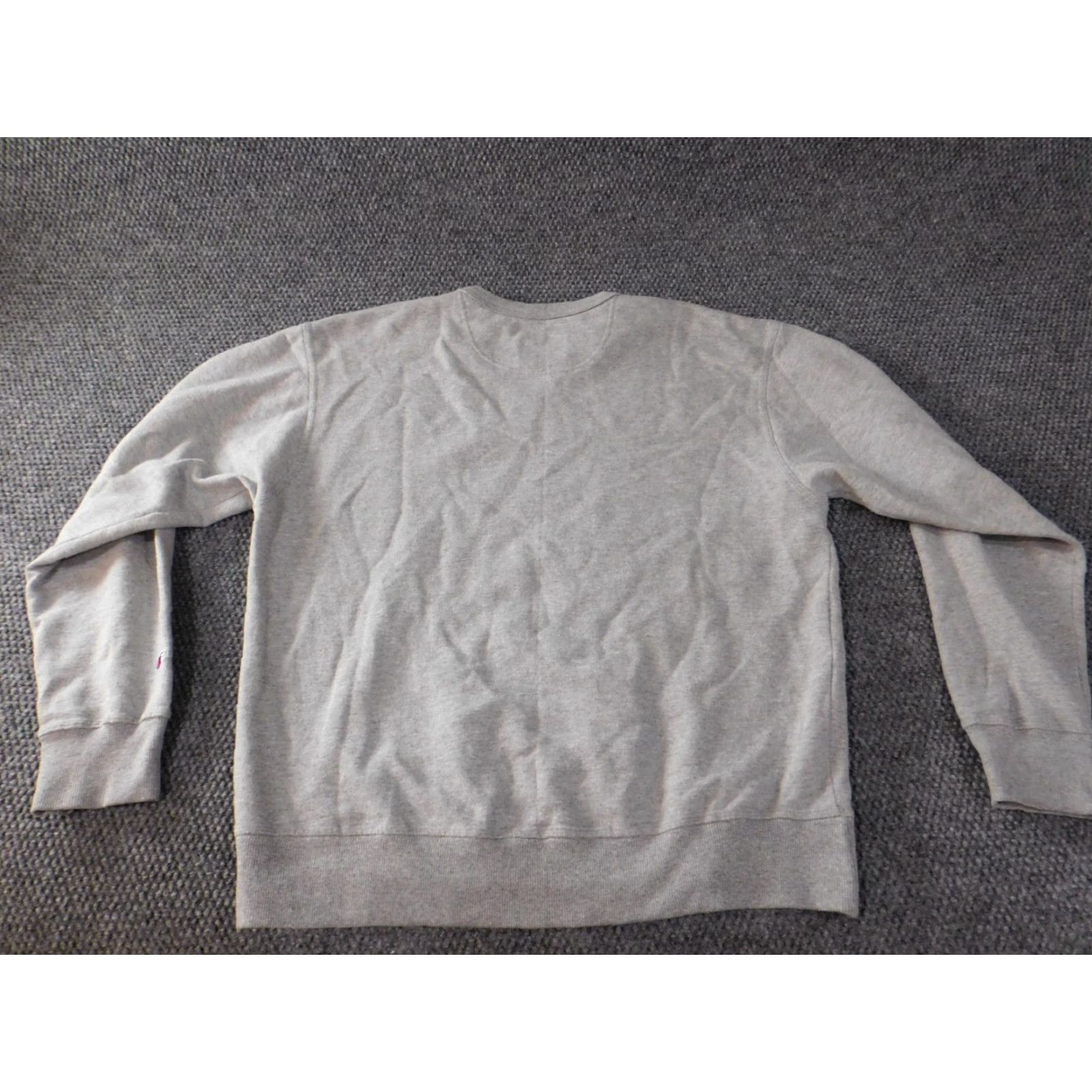 Champion Champion Sweatshirt Men L Gray Logo Crewneck Long Sleeve Knit Pockets Vintage Retro Style Pullover Classic Fit Regular Size US L / EU 52-54 / 3 - 7 Thumbnail