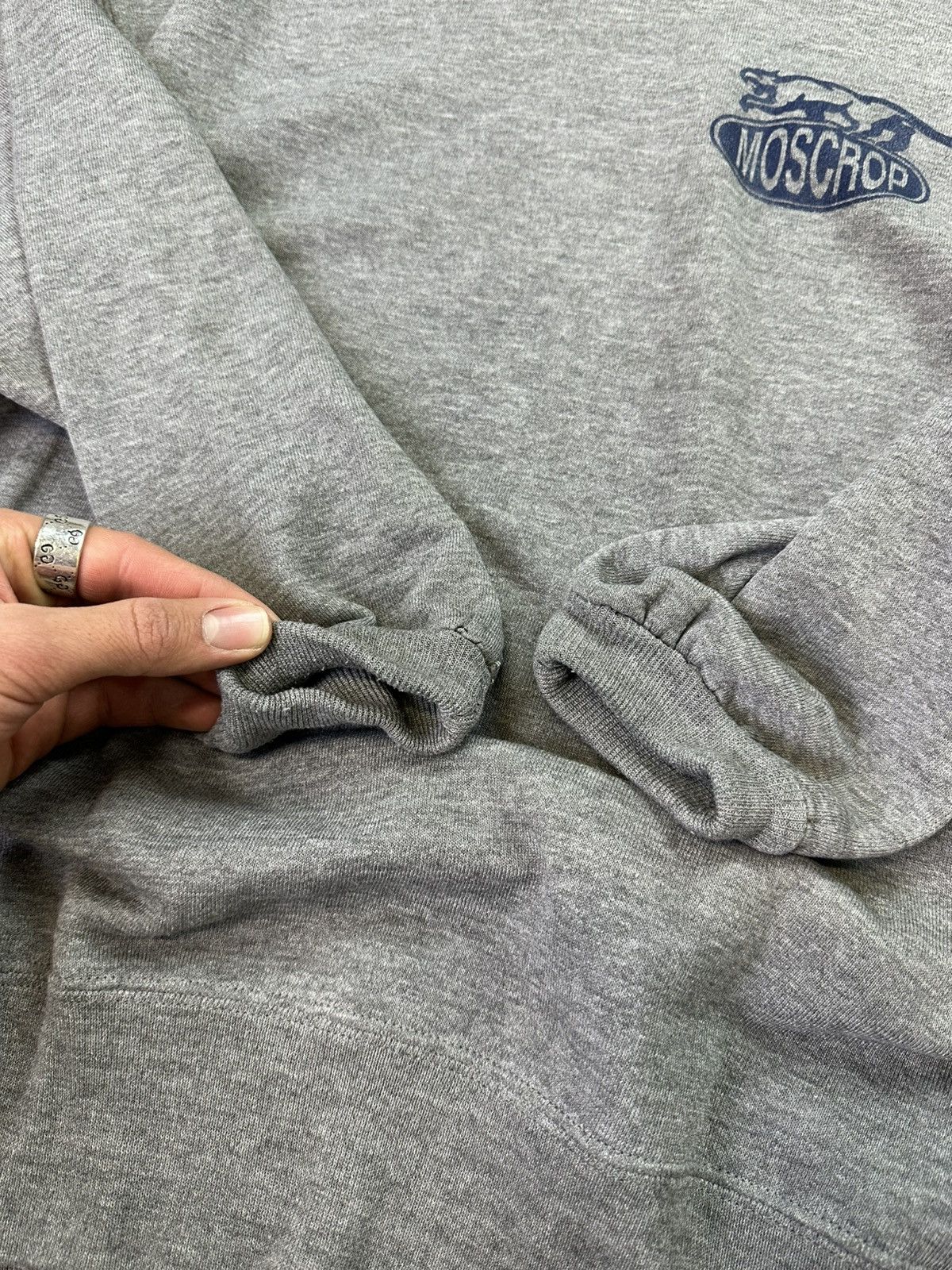 Russell Athletic × Vintage vintage 90s russell athletic moscrop spellout crewneck L Size US L / EU 52-54 / 3 - 5 Thumbnail