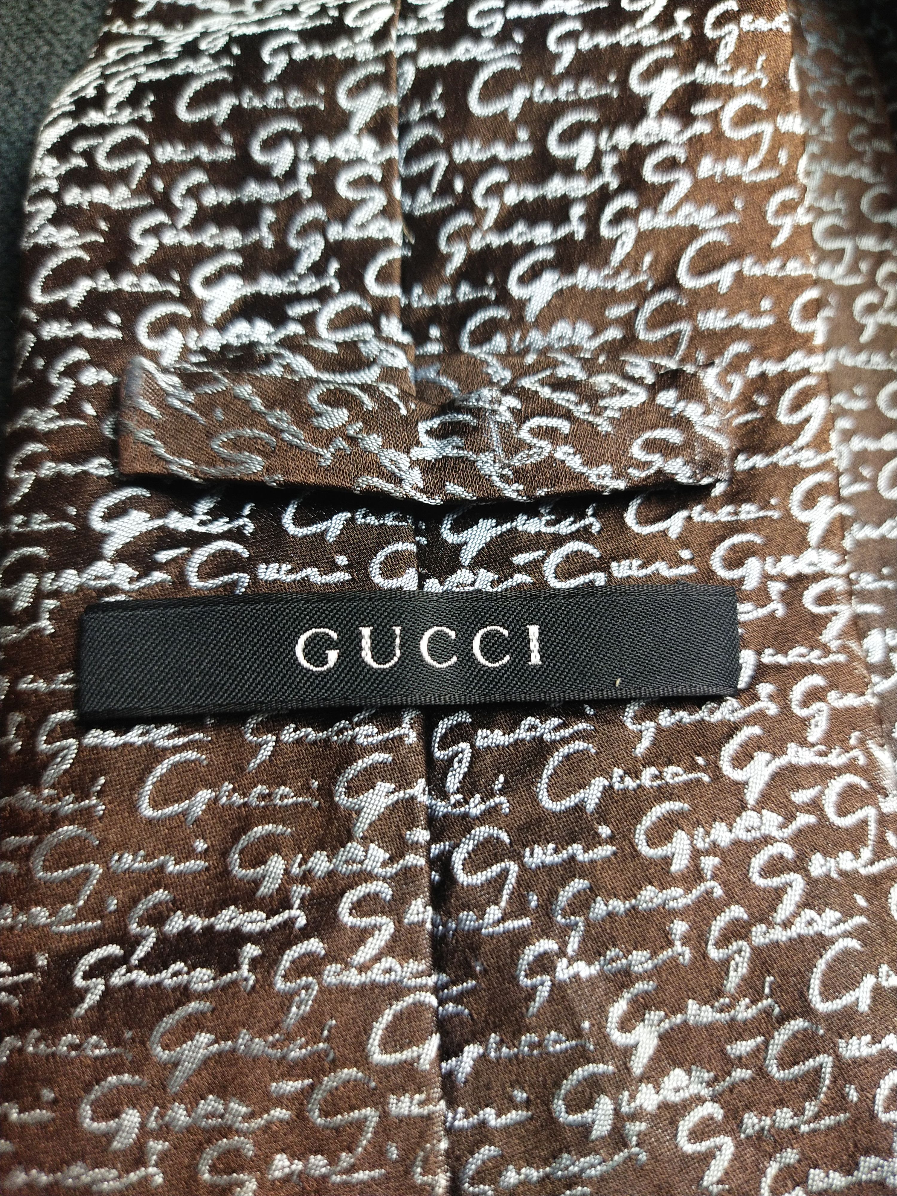 Gucci GUCCI Tie Monogram 'G' Size ONE SIZE - 8 Thumbnail