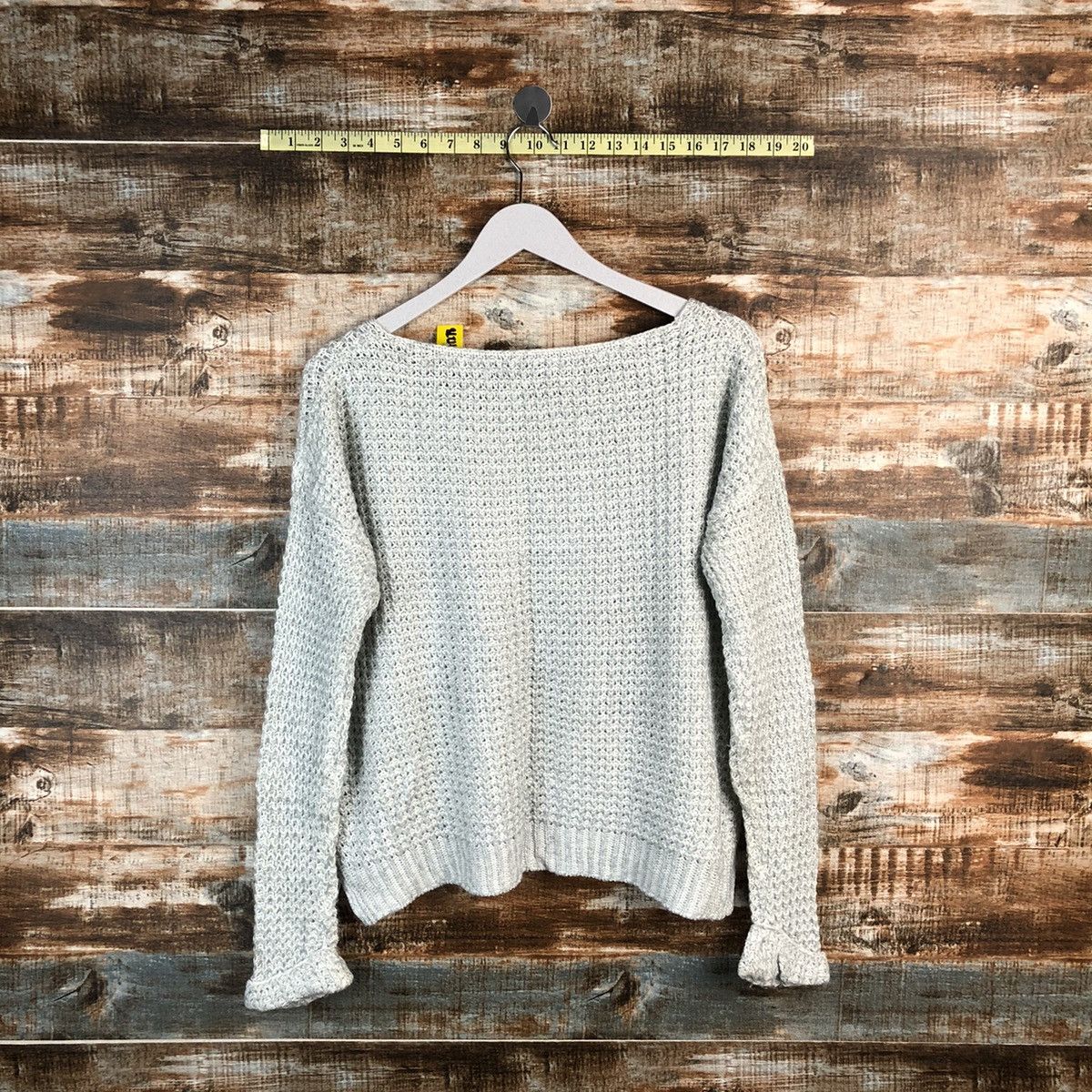 Homespun Knitwear × Japanese Brand Scot Club Grey vintage Knitwear #A1278 Size L / US 10 / IT 46 - 13 Thumbnail