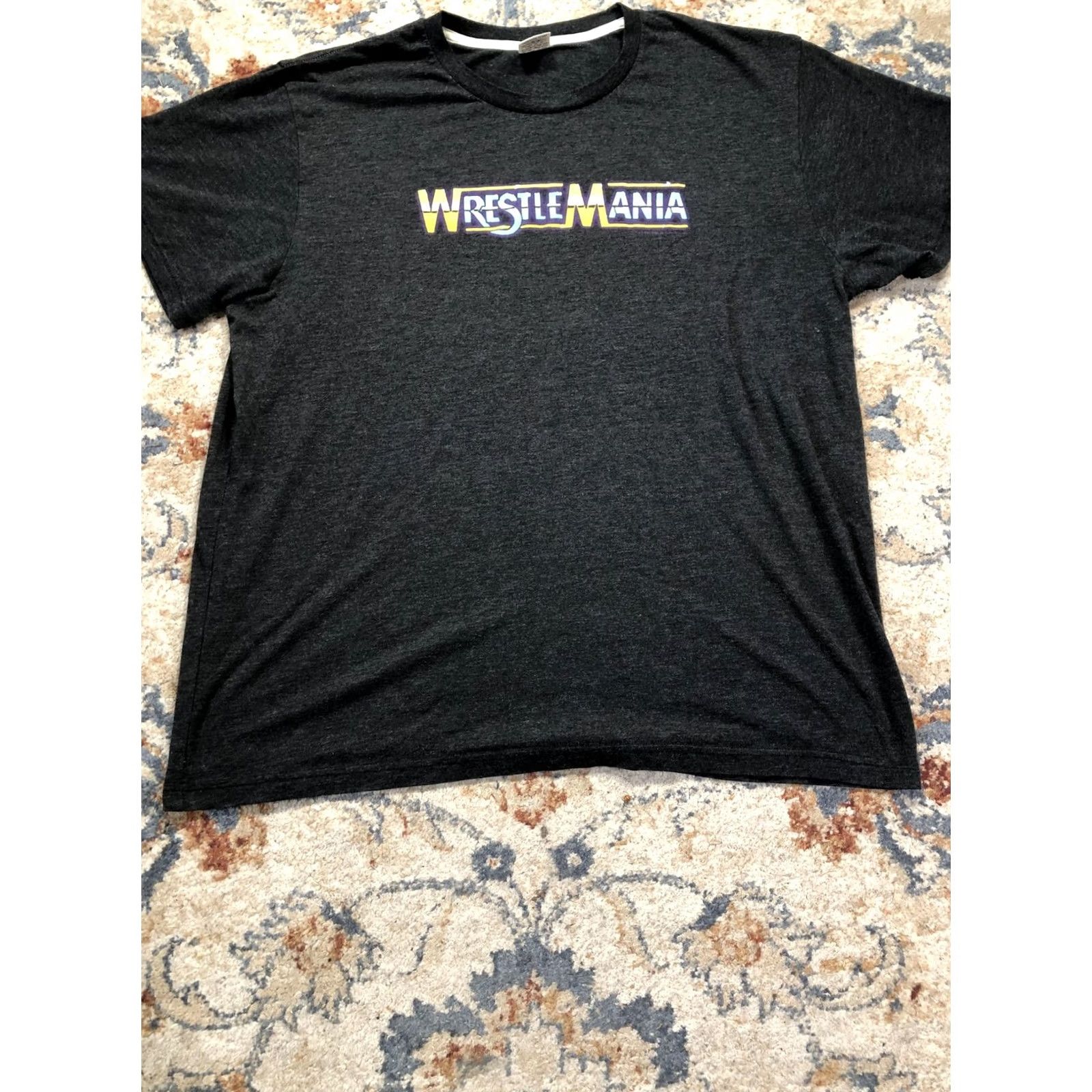 Vintage Homage WrestleMania Shirt Mens 2XL Gray WWE Graphic Tee Crewneck Short Sleeve Vintage: No Size US XXL / EU 58 / 5 - 5 Thumbnail