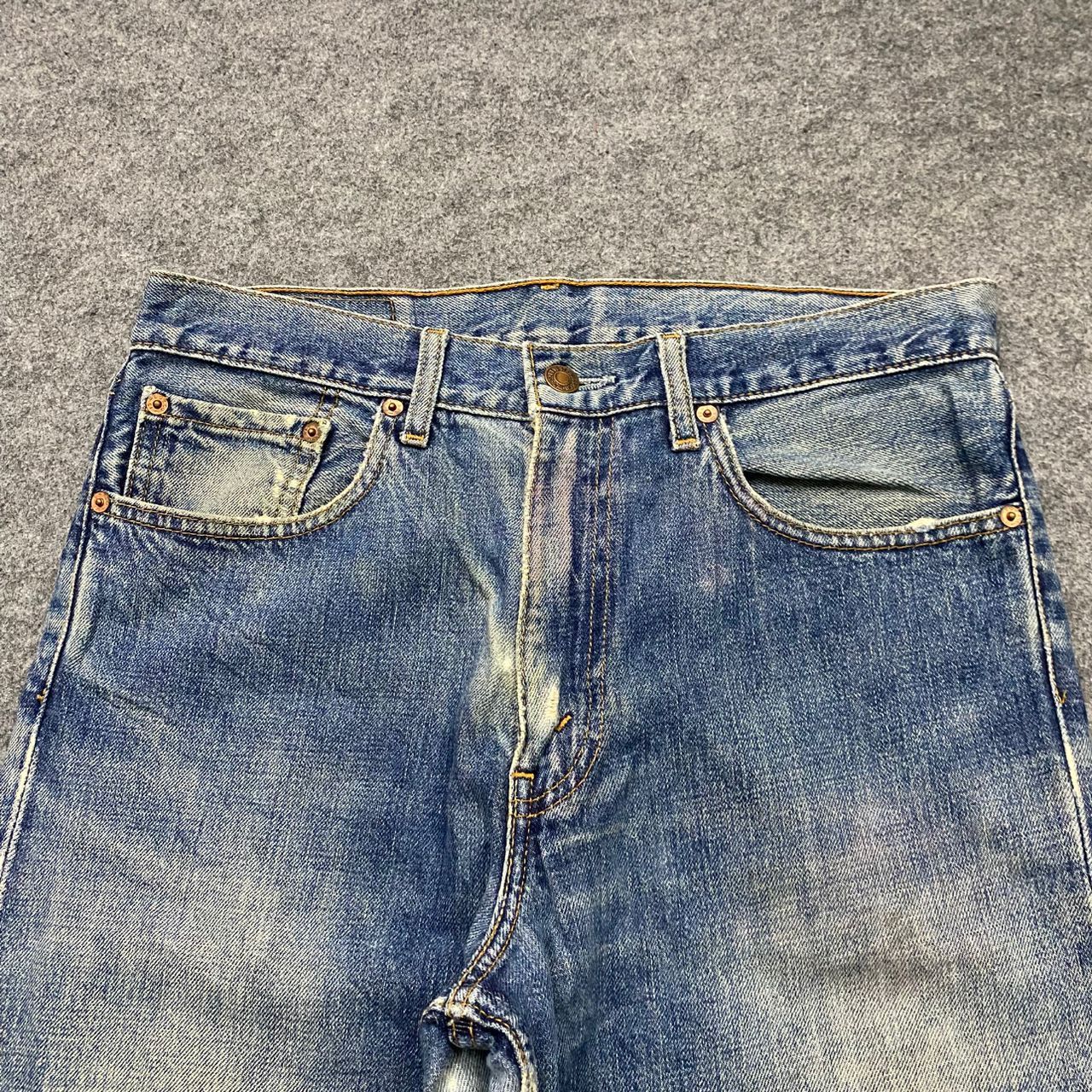 Levi's Vintage Clothing Vintage 90s Levis 508 Distressed denim Kurt Cobain Style Size US 32 / EU 48 - 10 Thumbnail