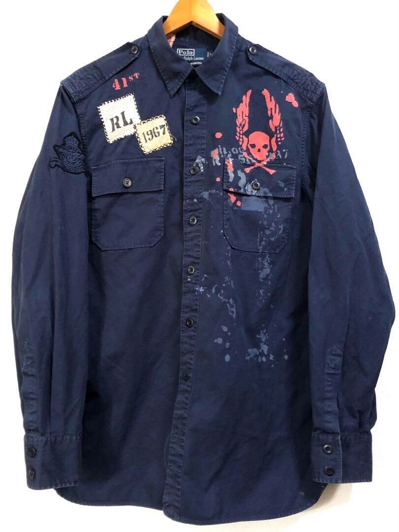 Ralph Lauren Blue Label Rare Ralph Lauren Vintage Workshirt Jacket Size US L / EU 52-54 / 3 - 1 Thumbnail