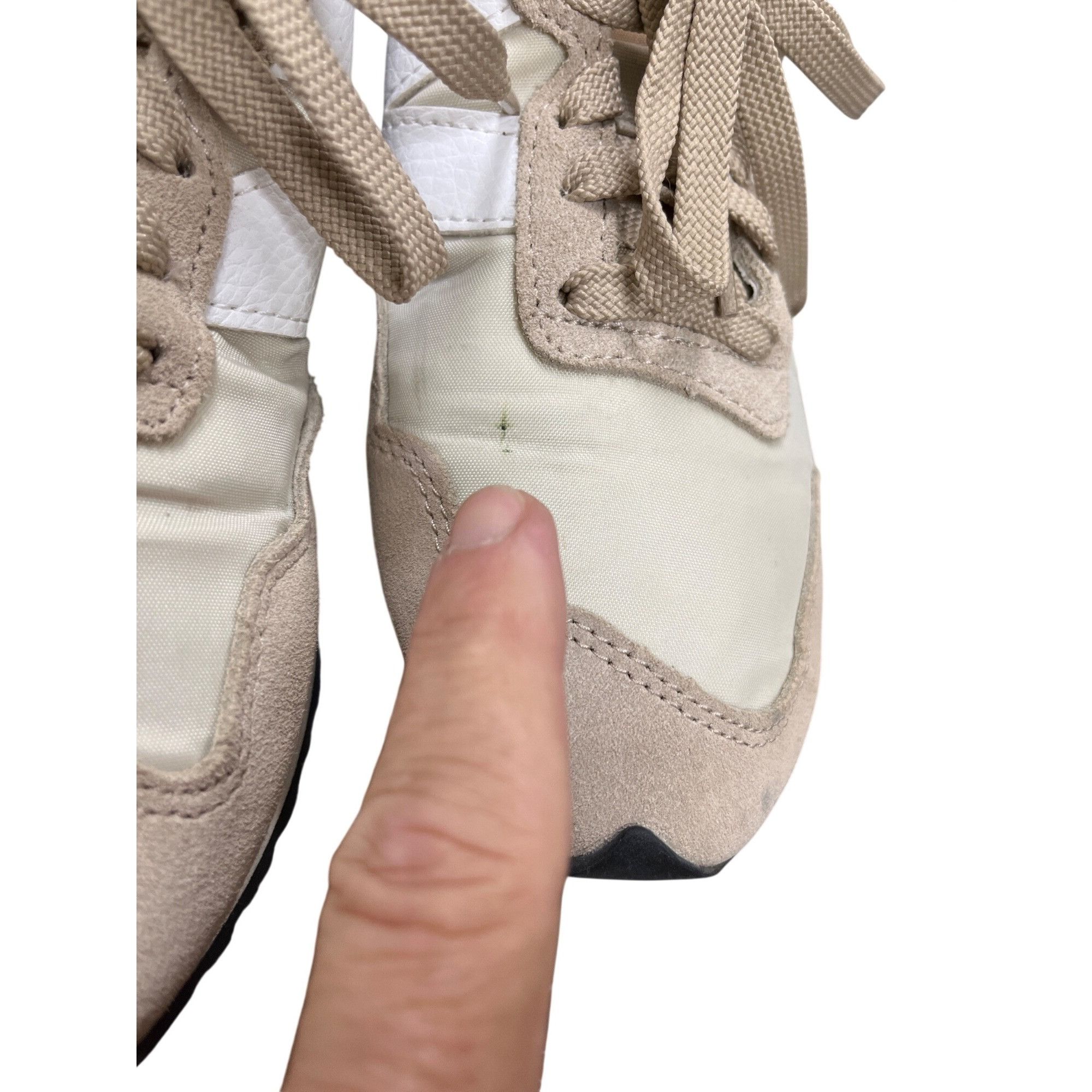 New Balance New Balance 237 wms tan white suede casual athletic sneakers Size US 8.5 / IT 38.5 - 15 Thumbnail