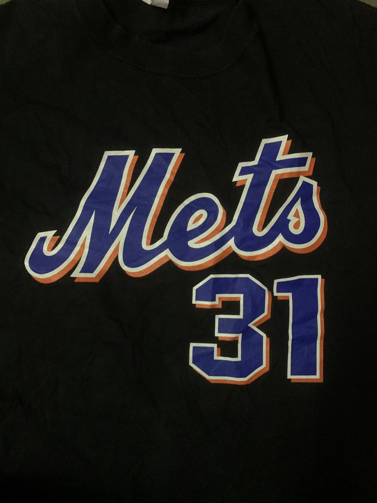 Majestic Vintage 90’s New York Mets 31 Mike Piazza MLB Tee Size US M / EU 48-50 / 2 - 3 Thumbnail