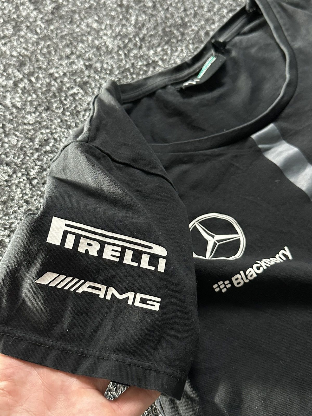 Hugo Boss × Mercedes-Benz × Vintage 🚨Petronas Racing T Shirt Mersedes Champions Hugo Boss RARE Size S / US 4 / IT 40 - 4 Thumbnail