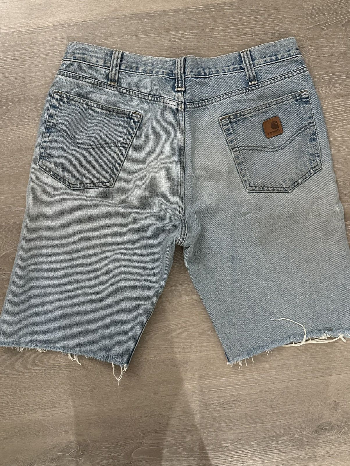 Carhartt Vintage Carhartt Distressed Shorts Size US 36 / EU 52 - 2 Thumbnail