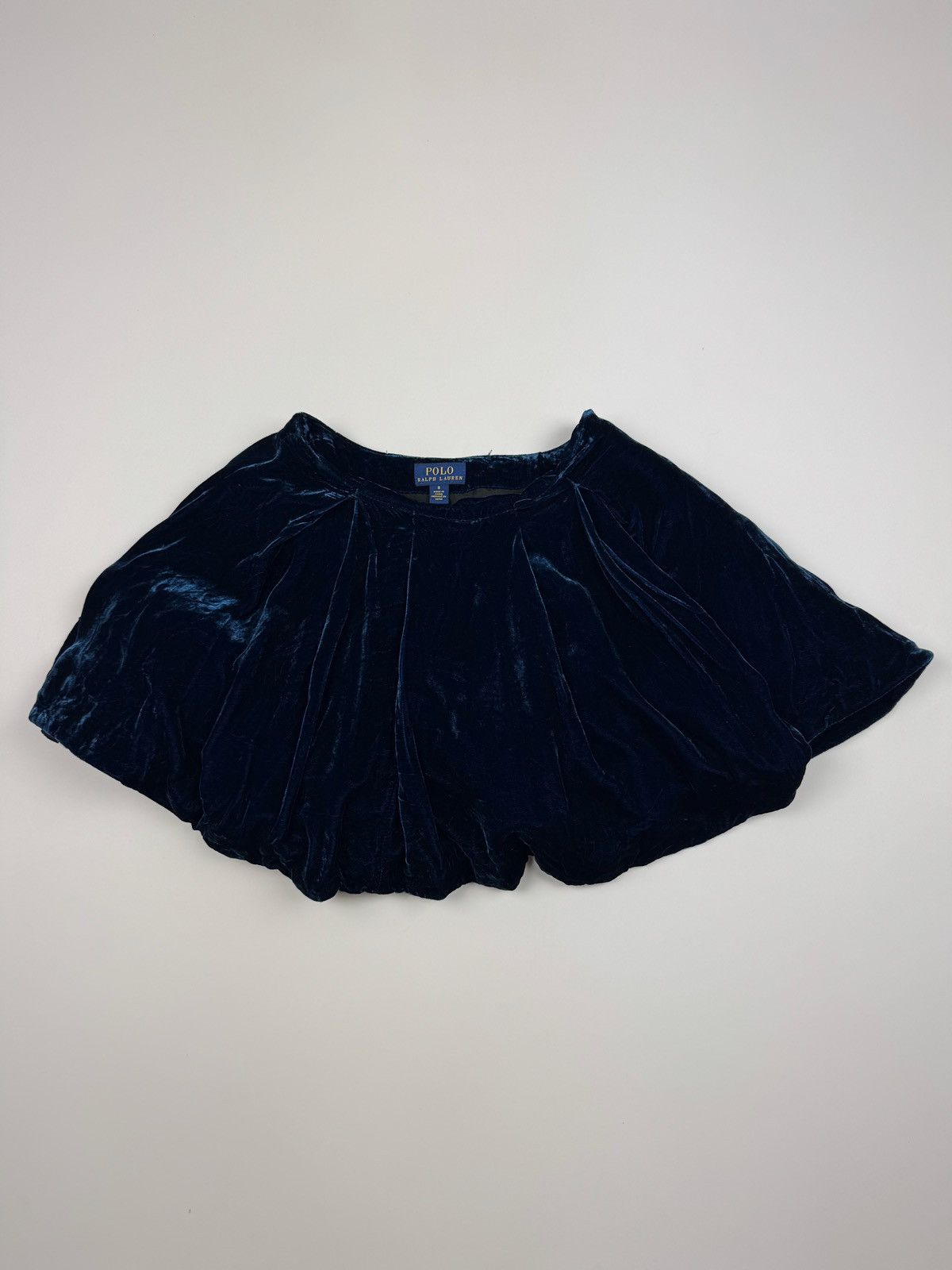 Polo Ralph Lauren Polo Ralph Lauren Velour Mini Skirt Size 30" / US 8 / IT 44 - 1 Thumbnail