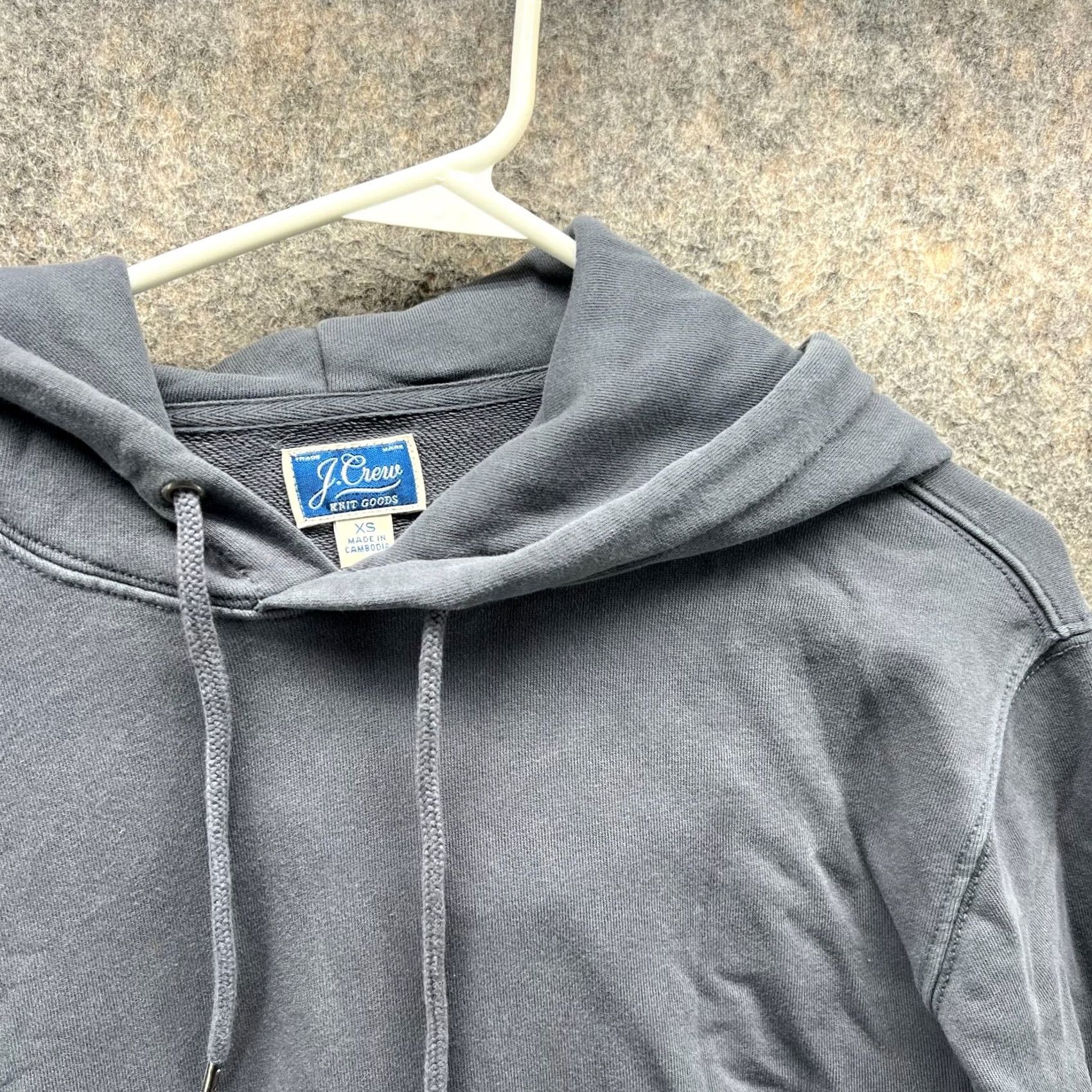 J.Crew J.CREW Sweater Men Extra Large Fleece Jacket Gray Hoodie XS Size US XS / EU 42 / 0 - 7 Thumbnail
