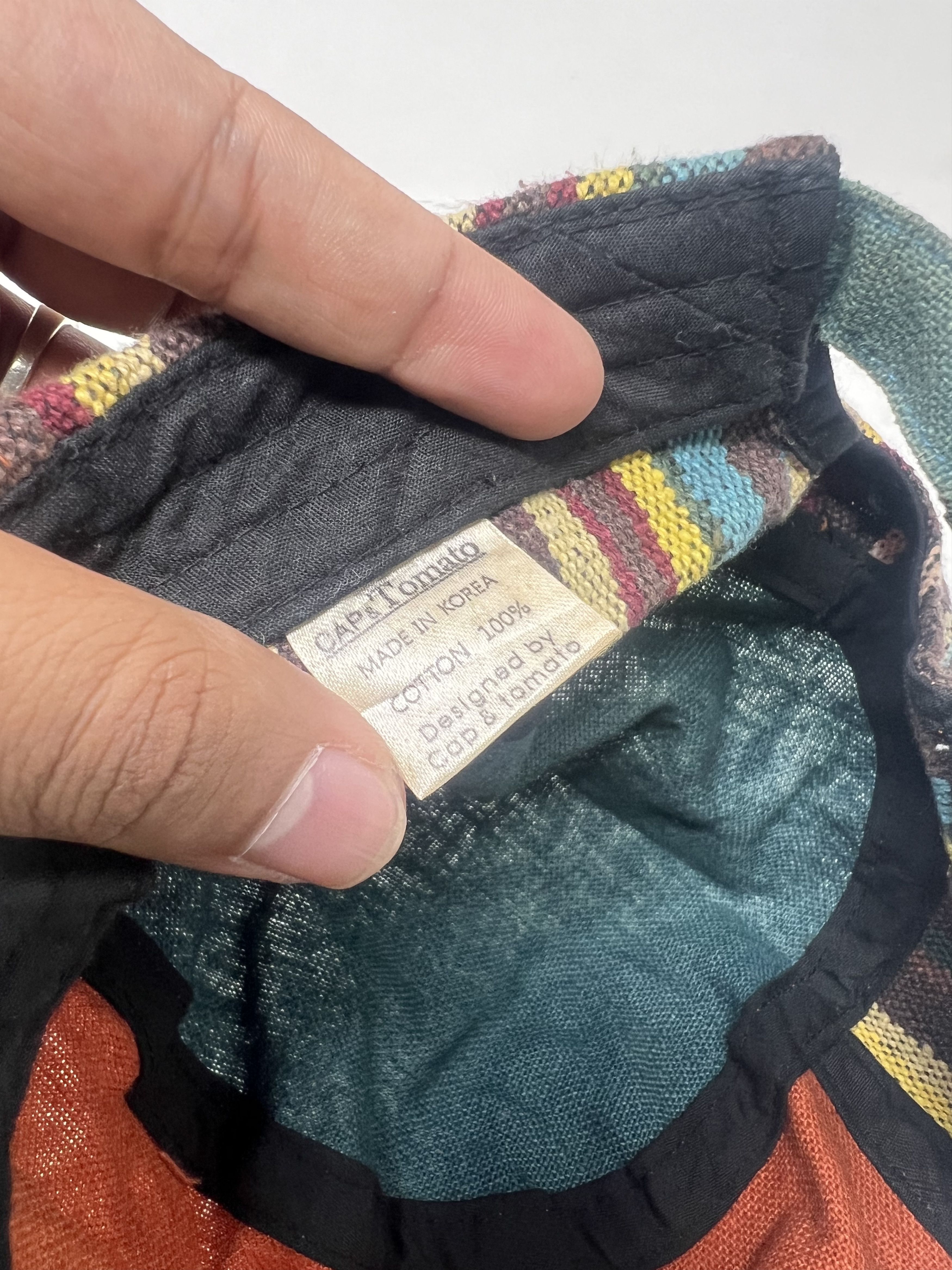 If Six Was Nine Navajo Plateau Style Patchwork Patrol Cap Size ONE SIZE - 12 Thumbnail