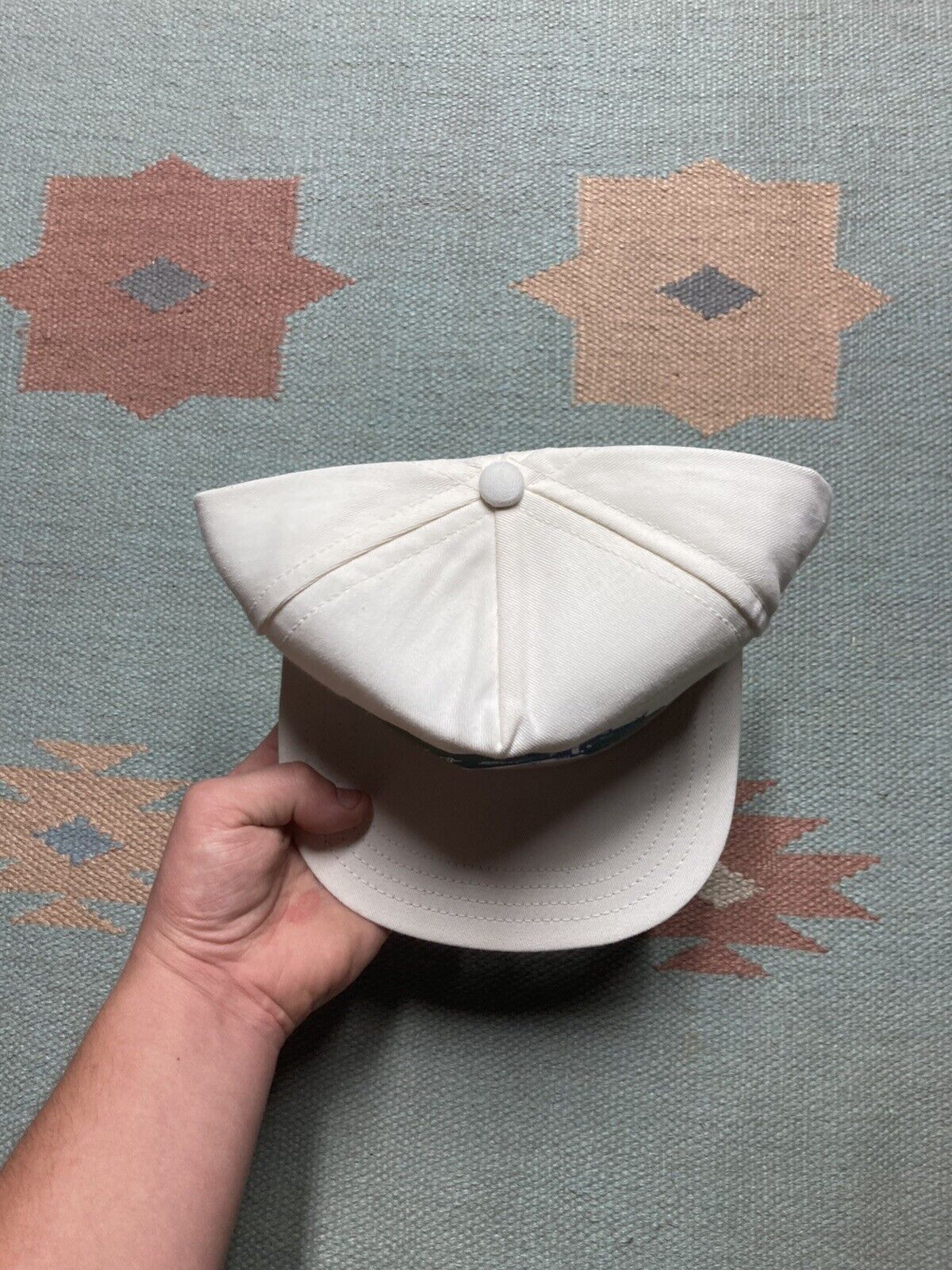 Vintage VTG strapback hat health & safety GM UAW automobile truck Size ONE SIZE - 3 Thumbnail