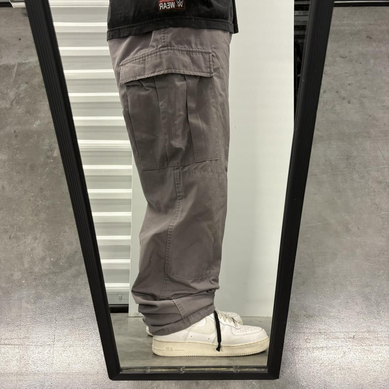 Propper Crazy Vintage Y2K/2000s Super Baggy Propper Streetwear Style Grey Adjustable Waist Cargo Pants! Size US 36 / EU 52 - 2 Thumbnail