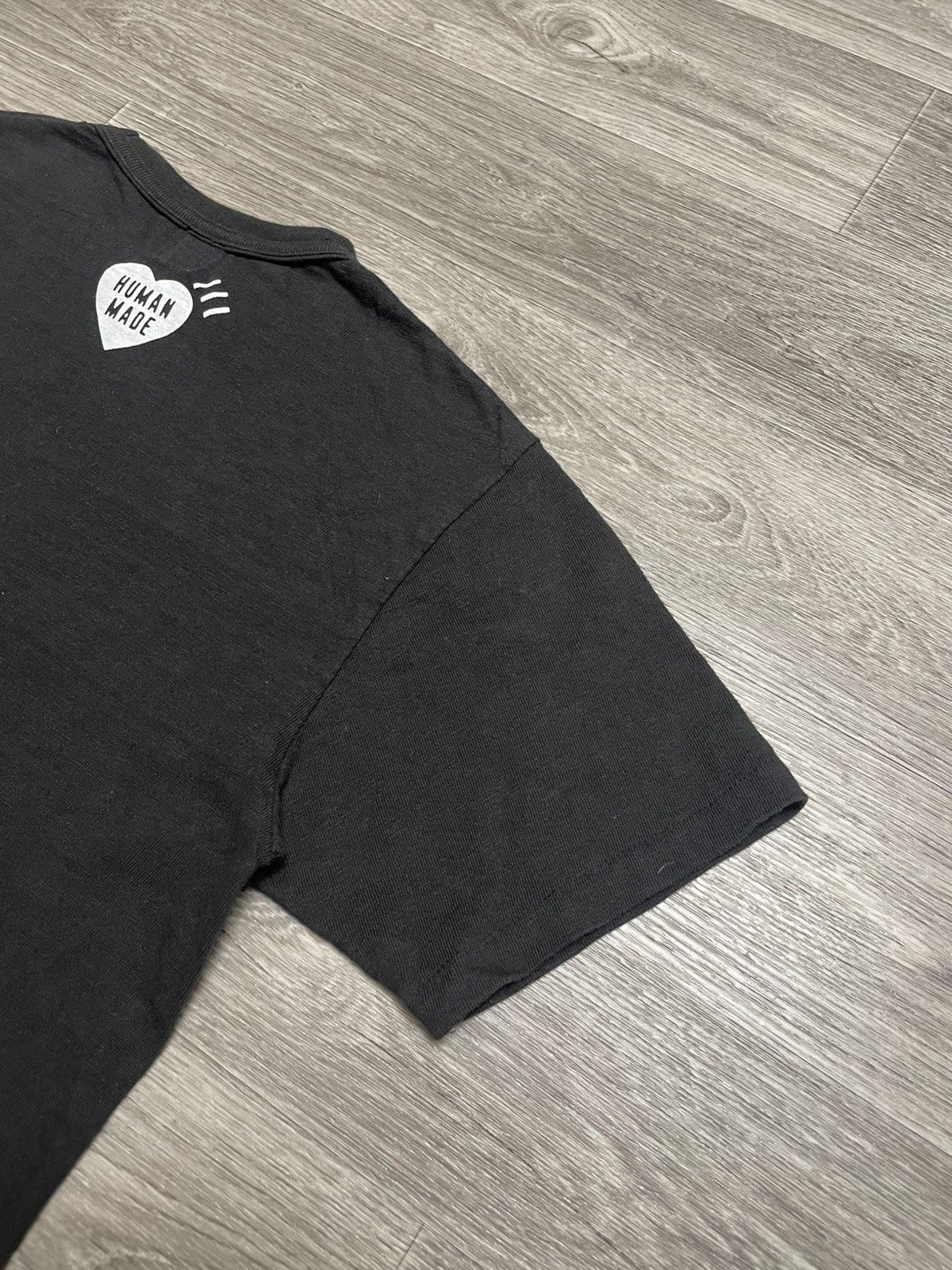 Human Made Human Made Heart Logo T-Shirt Black/Yellow Made In Japan Size US M / EU 48-50 / 2 - 20 Thumbnail