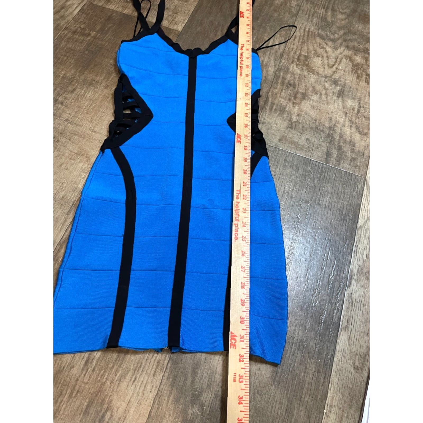 Vintage Ardene Dress Womens Size S Blue Sleeveless Mini Short Casual Dress - Ardene Regular Womens S Blue Sleeveless Size S / US 4 / IT 40 - 2 Thumbnail