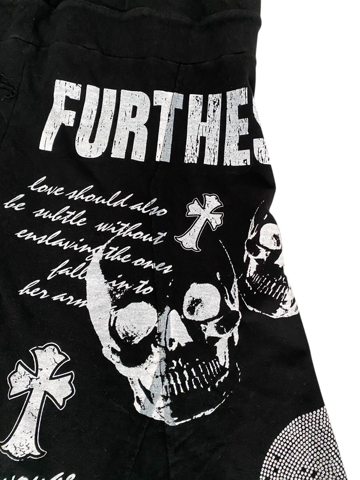 Hysteric Glamour × Japanese Brand × Seditionaries 🇯🇵Vintage ☠️ Skull Punk M.K.R Dress rare design Size M / US 6-8 / IT 42-44 - 11 Thumbnail