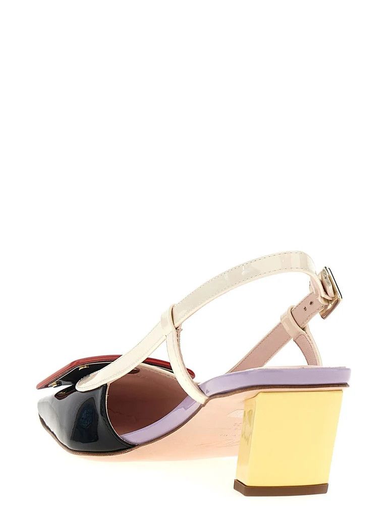 Roger Vivier o1s22i1n0824 Belle Slingback Pumps in Multicolor Size US 6 / IT 36 - 3 Thumbnail