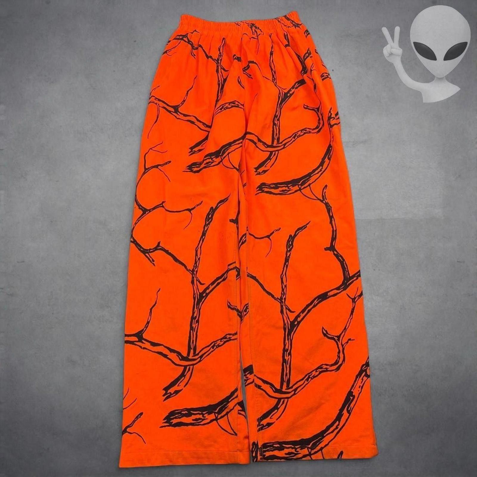 Errolson Hugh Gamehide Hush Hide Pants Large Blaze Orange Camo Hunting Size US 34 / EU 50 - 1 Thumbnail