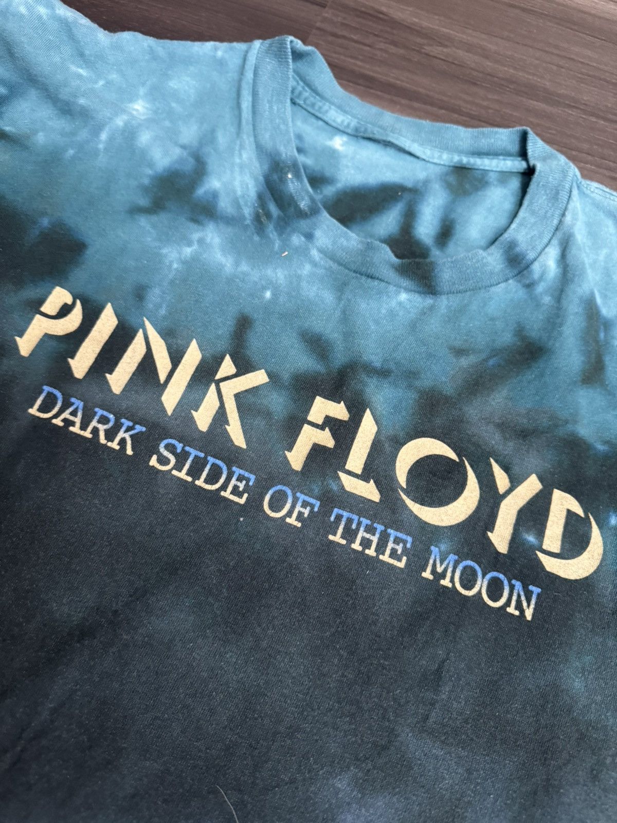 Liquid Blue × Vintage Vtg Pink Floyd Dark Side Of The Moon Tie Dye Single Stitch Size US M / EU 48-50 / 2 - 4 Thumbnail