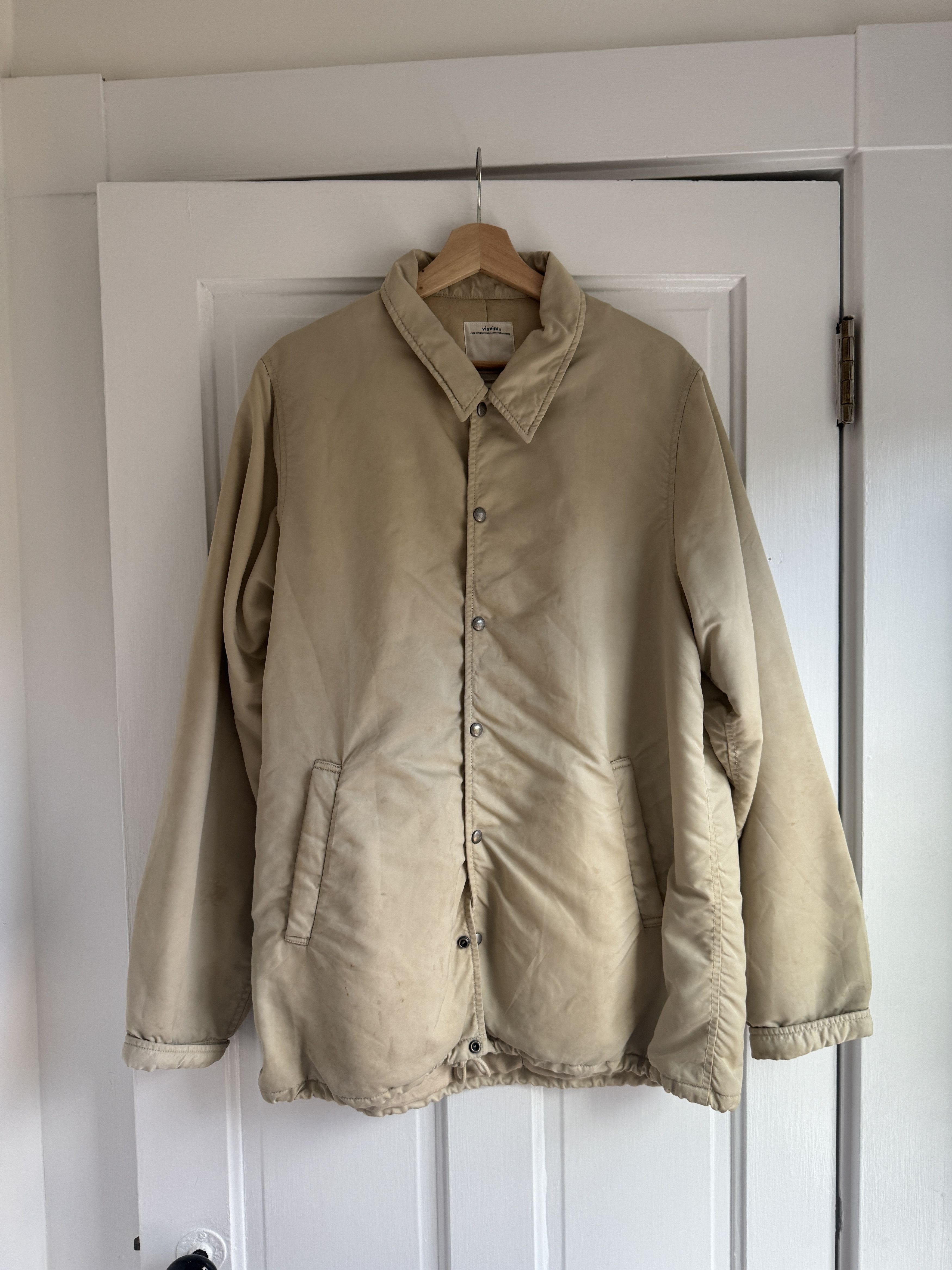 Visvim Rare Visvim 19SS Mud Dyed Sierra Coach JKT Size 3 Large 