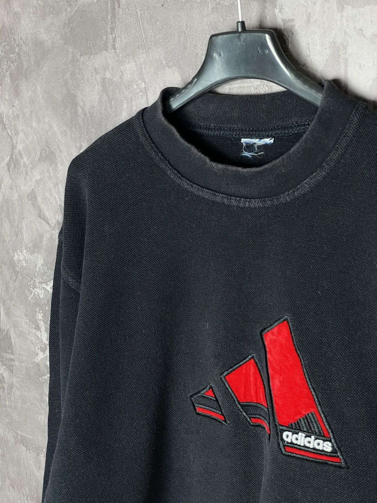Other Vintage Adidas Big Logo Sweatshirt 90s Size US M / EU 48-50 / 2 - 6 Thumbnail