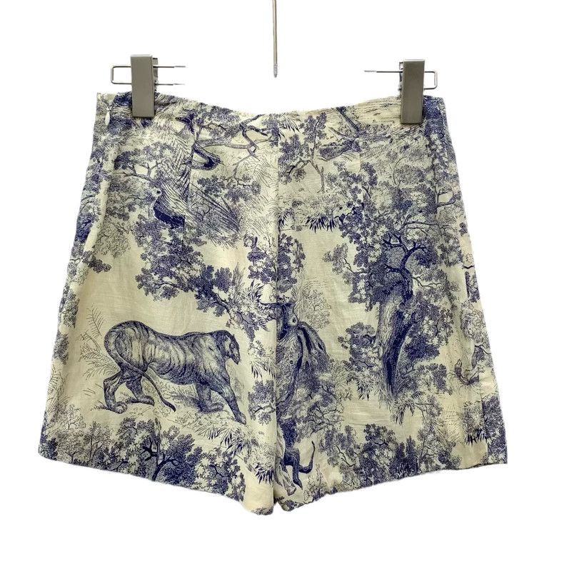 Dior Dior Blue Jungle Series Cotton Shorts 2506-Nextarrow Size 24" / US 00 / IT 34 - 2 Thumbnail