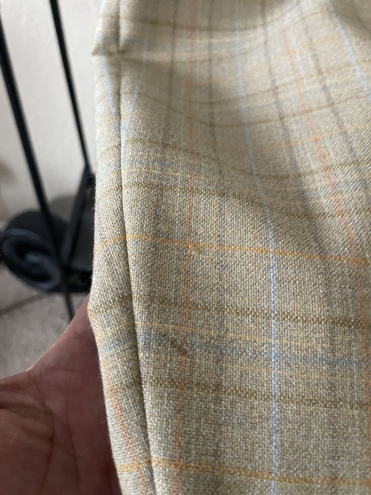 Brioni Nomentano Plaid 100% wool Blazer Size 44R - 6 Thumbnail