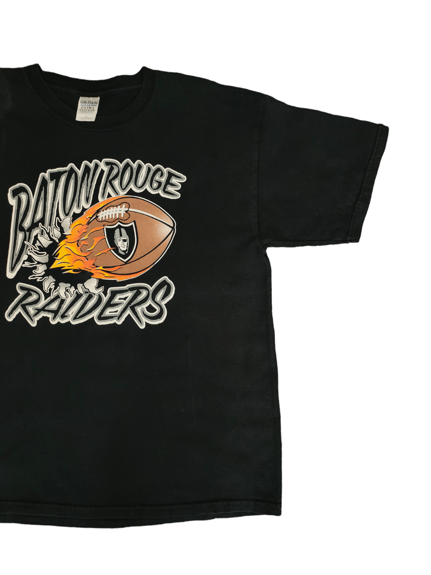 NFL Vintage 90s Baton Rouge Riders Nfl T-Shirt Size US XL / EU 56 / 4 - 5 Thumbnail