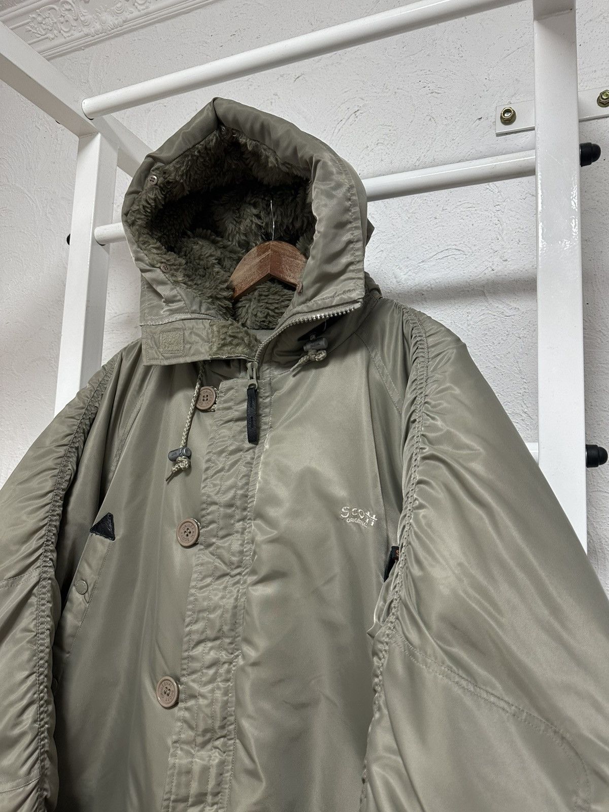 Schott Scott Atmy USA Heavy Duty Weather Parka Men’s Size XL Size US XL / EU 56 / 4 - 2 Thumbnail