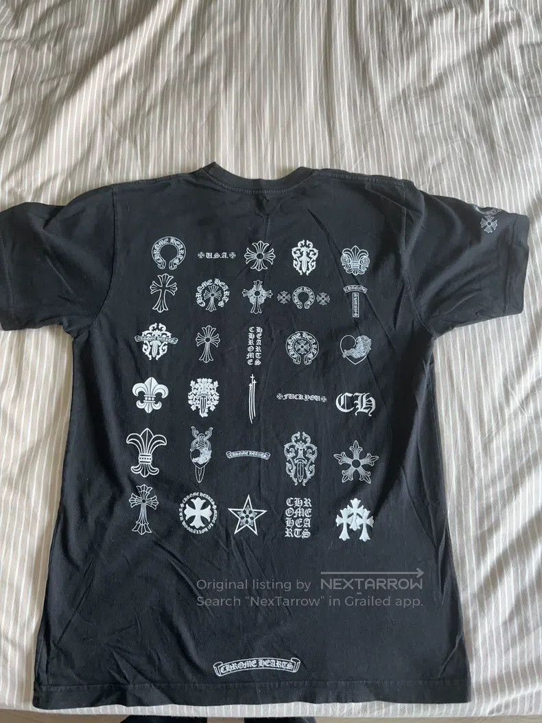 Chrome Hearts CHROME HEARTS Size M Multi-element short sleeves printed on Size US M / EU 48-50 / 2 - 2 Thumbnail