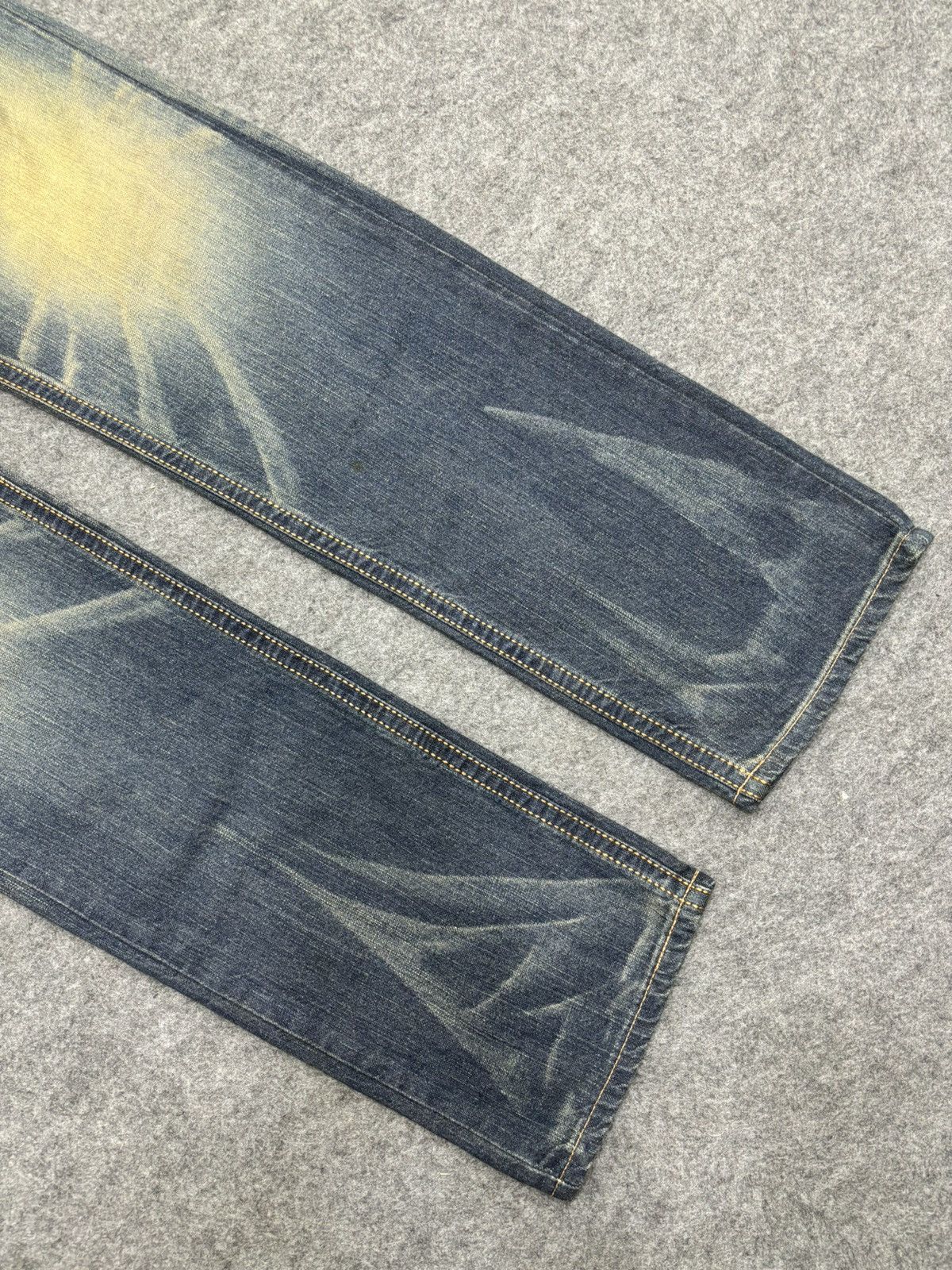 Edwin 💥Bush Denim💥Sick 90s Style Rust Wash Edwin Bush Denim F520 Size US 31 - 10 Thumbnail