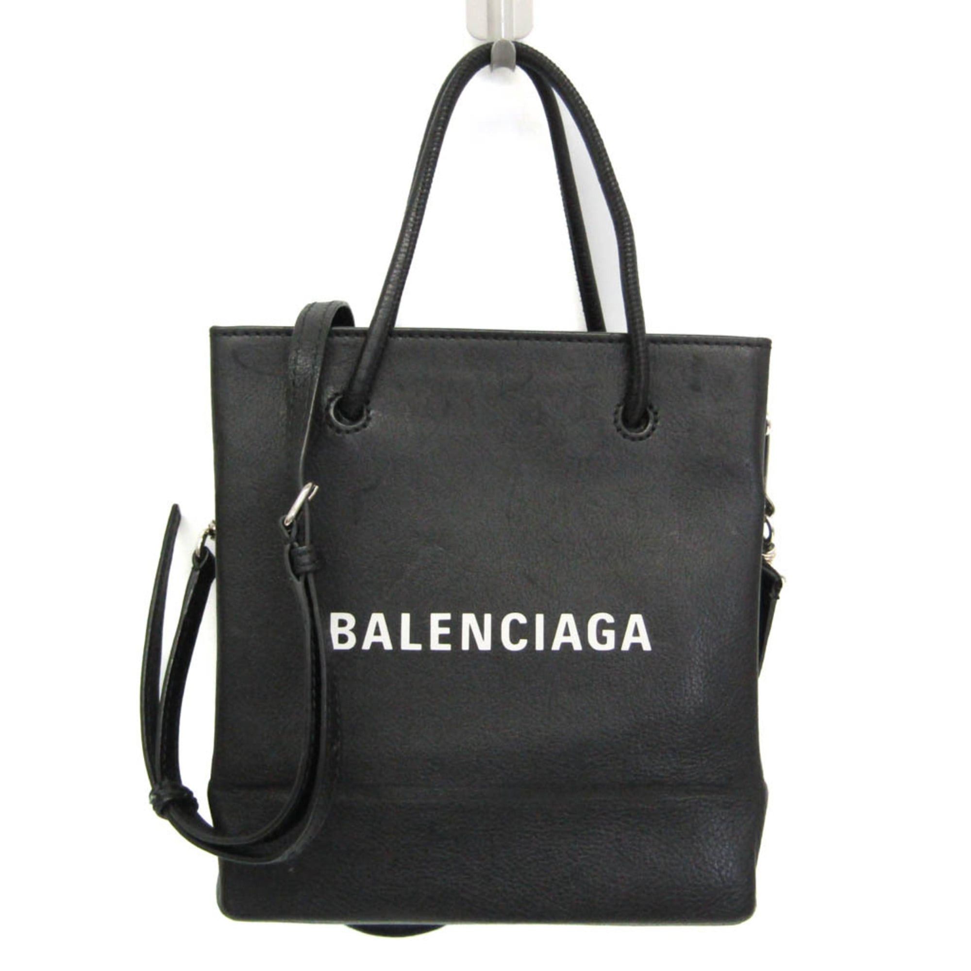 Balenciaga Balenciaga Everyday Shopping Tote XXS 528655 Women's Leather Shoulder Bag,Tote Bag Black Size ONE SIZE - 1 Thumbnail