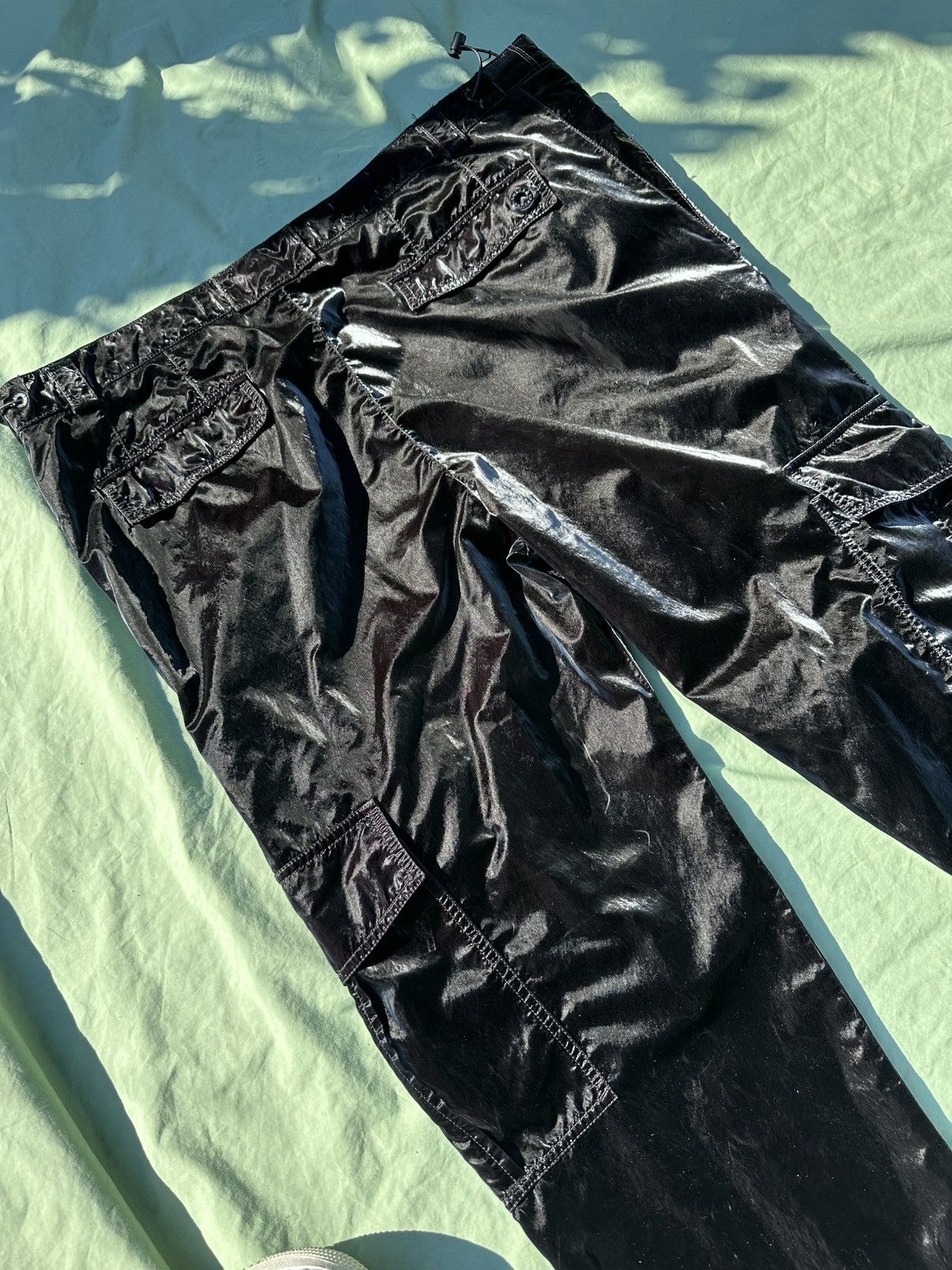 Dolce & Gabbana Dolce & Gabbana cargo pants iridescent black sz54 Size US 38 / EU 54 - 8 Thumbnail