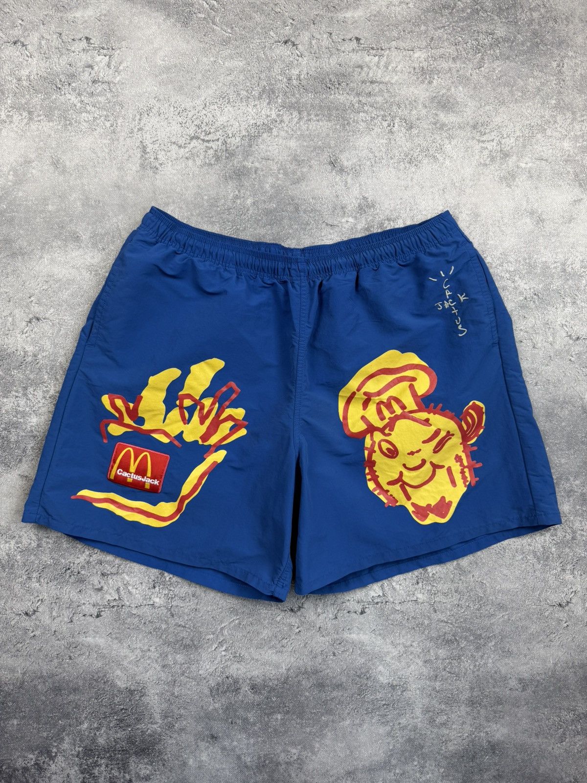 Travis Scott Cactus Jack x McDonald's Blue Denim 'CJ Arches