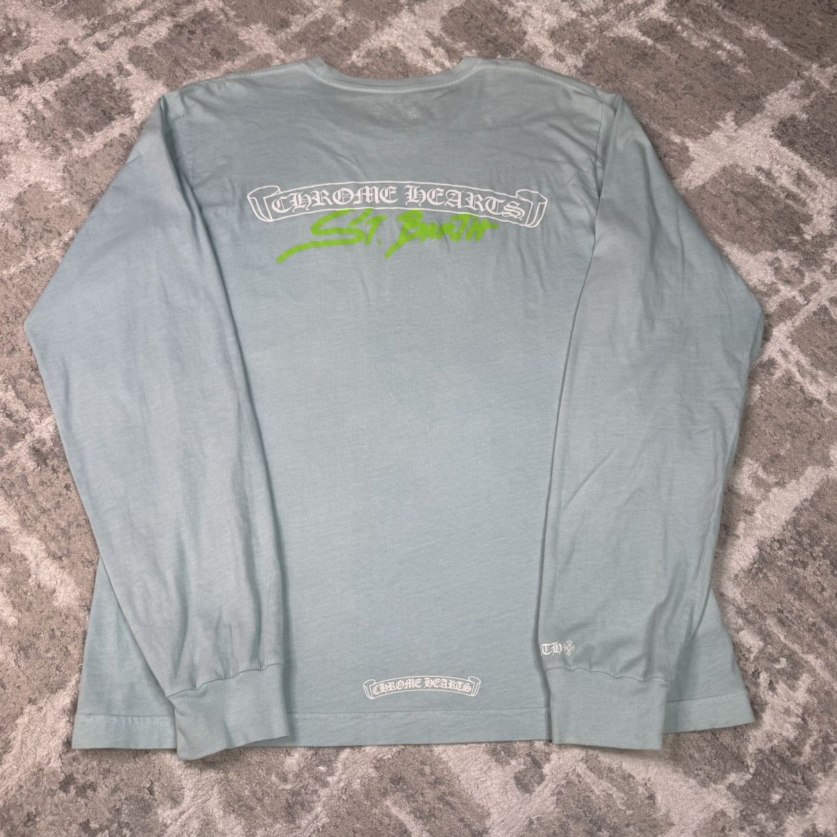 Chrome Hearts St barths dyed long sleeve tee shirt Size US L / EU 52-54 / 3 - 2 Thumbnail