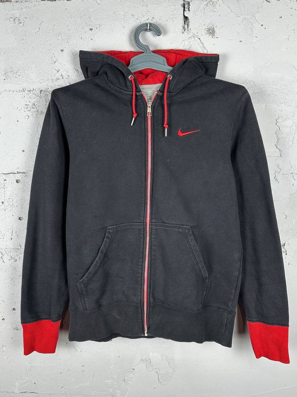 Nike × Vintage NIKE VINTAGE CENTER LOGO OVERSIZE BOXY ZIP HOODIE Size US M / EU 48-50 / 2 - 1 Thumbnail
