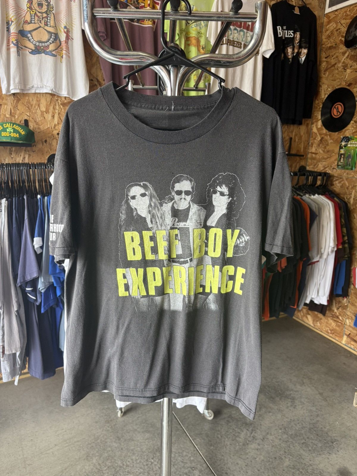Band Tees 1989 Bon Jovi Beef Boys Experience T-Shirt Size US XXL / EU 58 / 5 - 1 Thumbnail