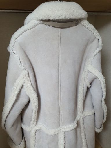 Tom Ford o1sm1stk0824 Suede Shearling Low Cut Double Mustang Coat Size US M / EU 48-50 / 2 - 7 Thumbnail