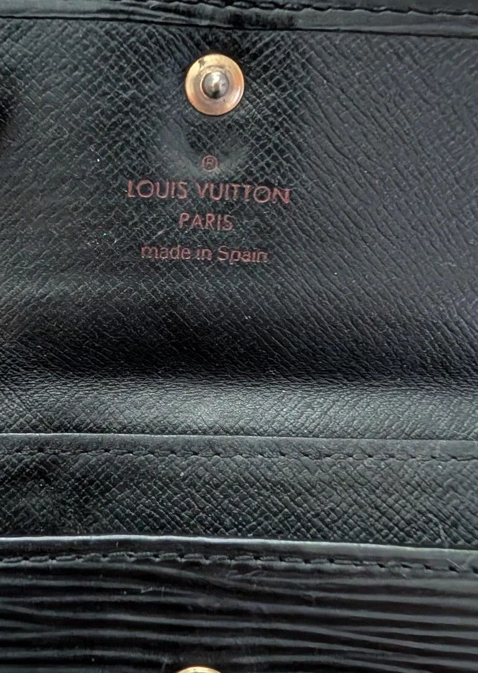 Louis Vuitton LOUIS VUITTON Epi Leather Key Holder CA0032 Black Vintage Size ONE SIZE - 4 Thumbnail