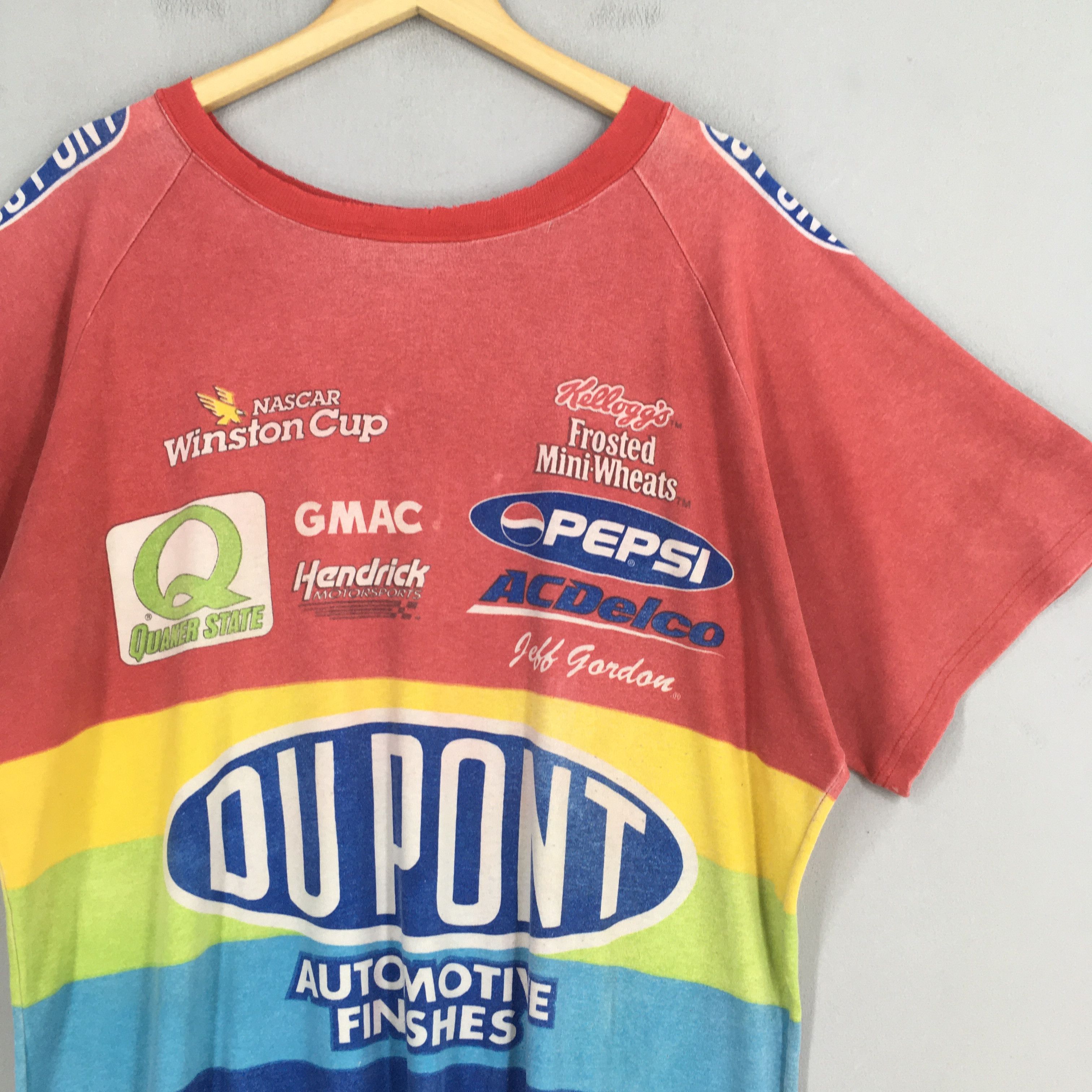 NASCAR 90s Hendrick Motorsports Racing Car Nascar T shirt XLarge Size US XL / EU 56 / 4 - 2 Thumbnail