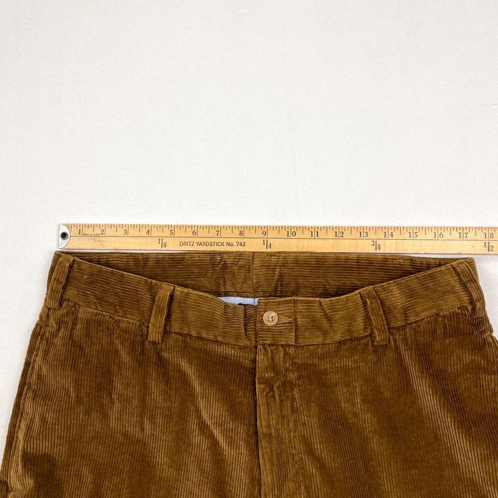 Bills Khakis Bills Khakis Pants Mens 34x28 Corduroy Brown M2 Classic Fit Trousers Size US 34 / EU 50 - 4 Thumbnail