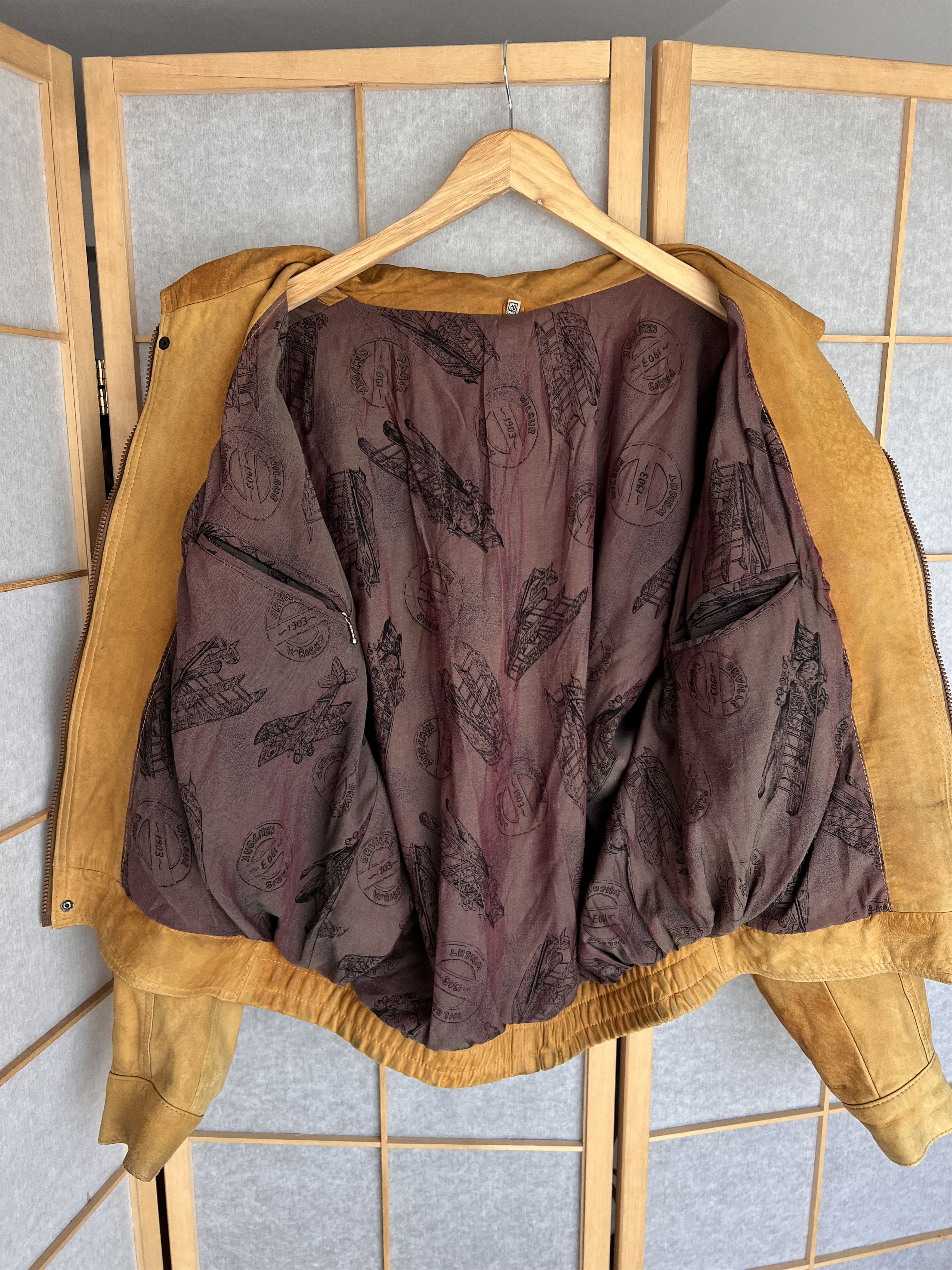 If Six Was Nine Vintage avant garde bomber leather jacket Vetements LGB vibe Size US M / EU 48-50 / 2 - 14 Thumbnail