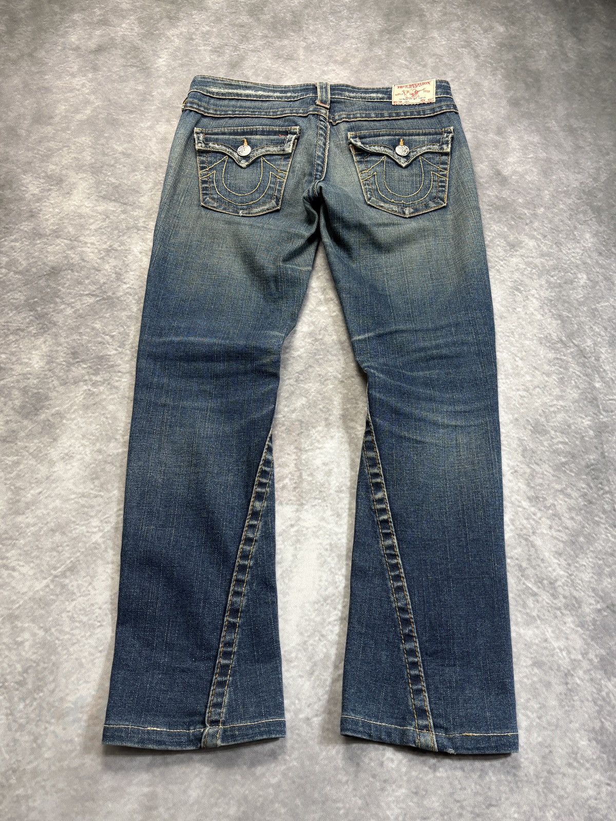 True Religion 2000s True Religion Jeans Made in USA Vintage Denim Pants 27 Size 30" / US 8 / IT 44 - 2 Thumbnail