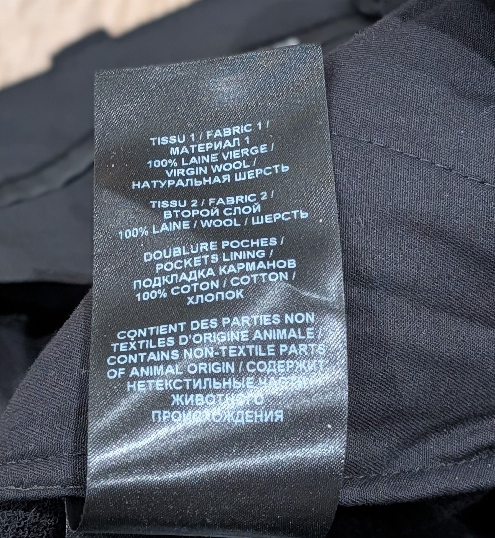 Balmain Balmain Tapered Cropped Trouser Pants Black 50 US 34 Size US 34 / EU 50 - 10 Thumbnail