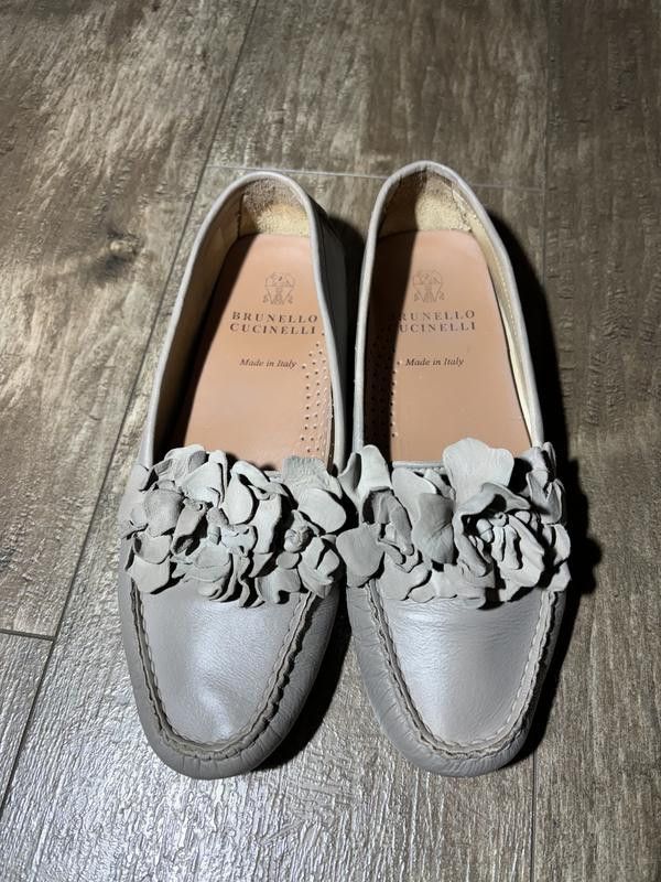 Brunello Cucinelli × Vintage Brunello Cucinelli leather loafers Size US 7 / IT 37 - 3 Thumbnail