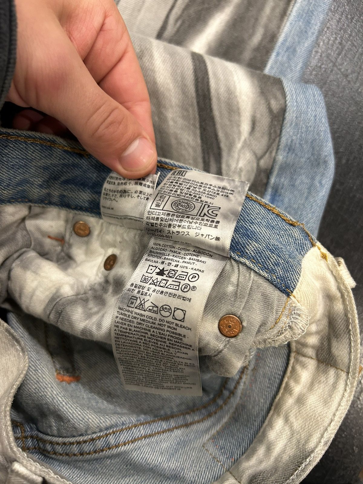 Heron Preston Levis X Heron Preston Denim Jeans Size US 32 / EU 48 - 4 Thumbnail
