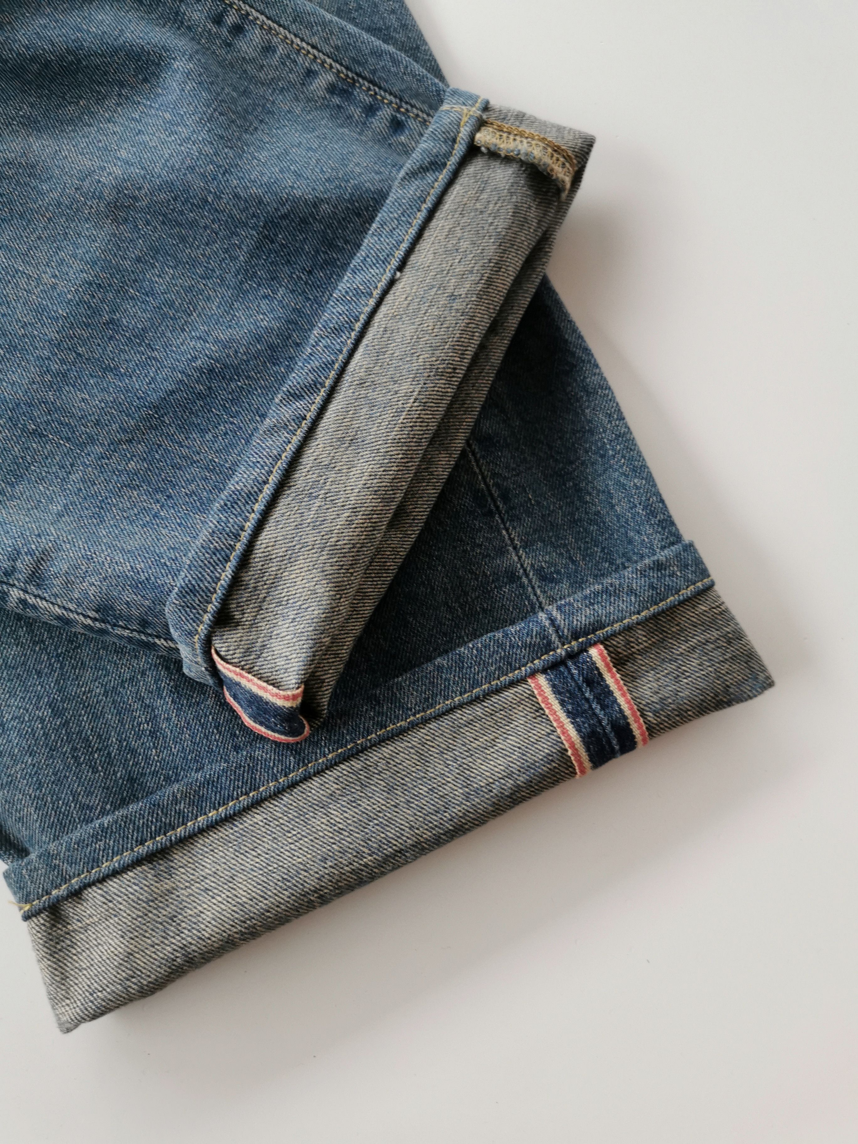 Edwin × If Six Was Nine × Le Grande Bleu (L.G.B.) Edwin 505X Selvedge denim jeans Size US 30 / EU 46 - 3 Thumbnail