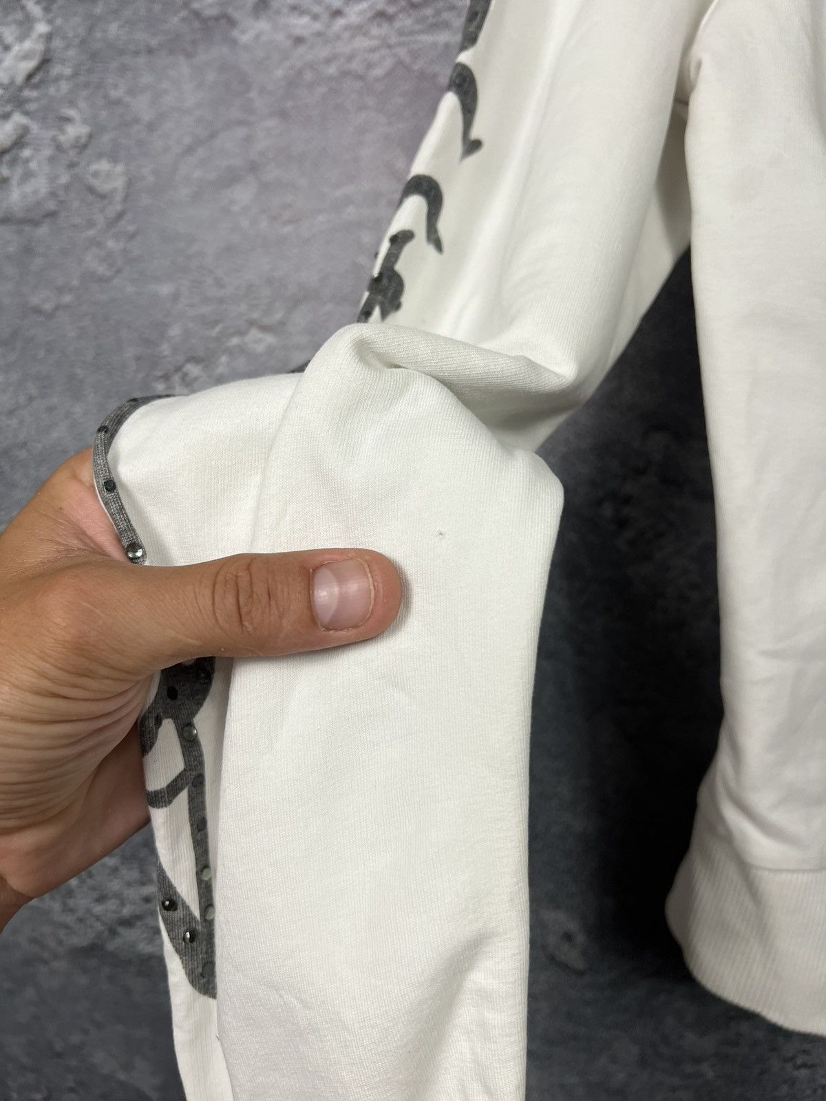 Philipp Plein Vintage Philipp Plein Zip Hoodie With Cross Chrome Style Size M / US 6-8 / IT 42-44 - 19 Thumbnail