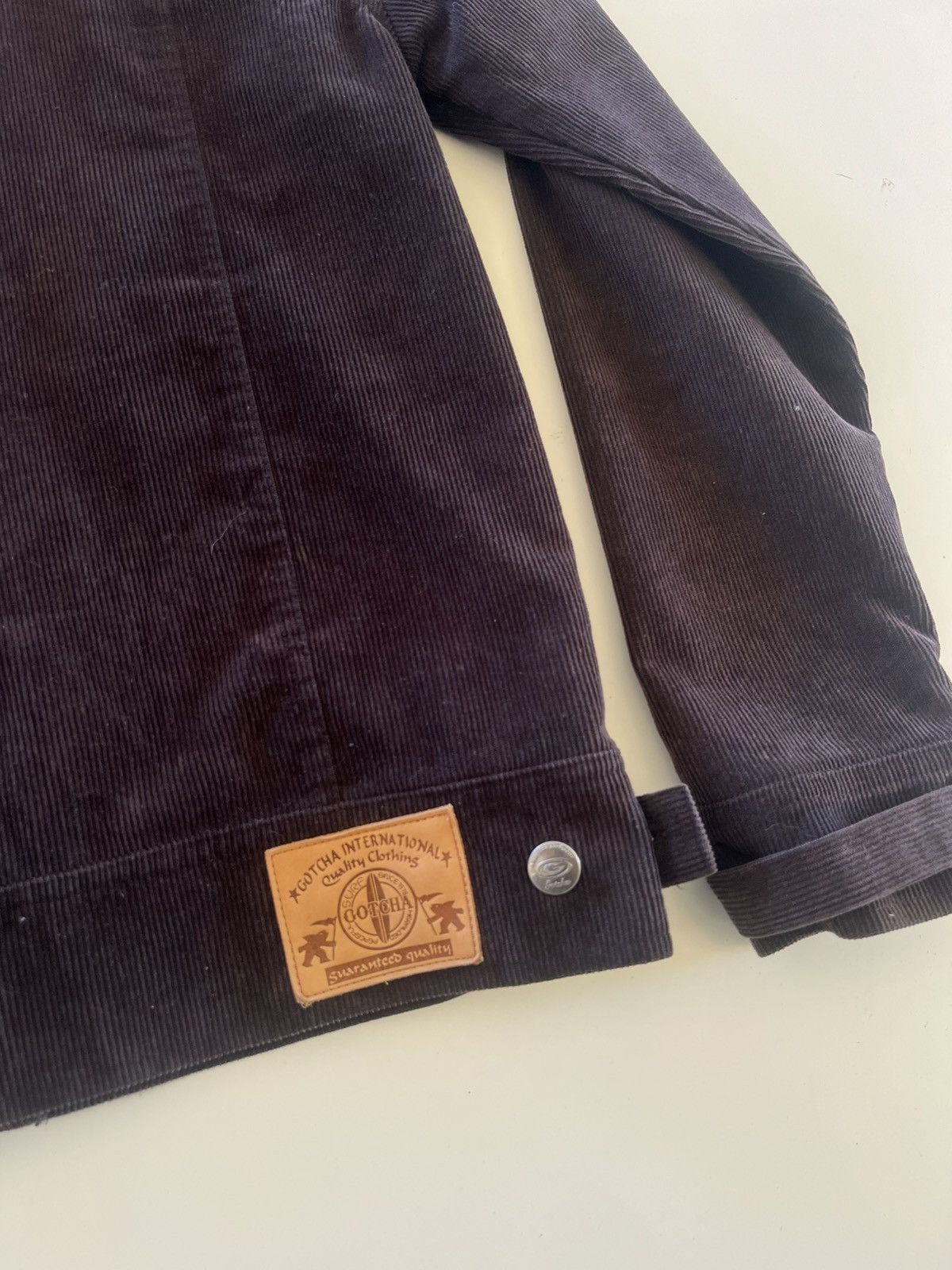 Gotcha Vintage Gotcha Corduroy Zipper Jacket Size US M / EU 48-50 / 2 - 8 Thumbnail